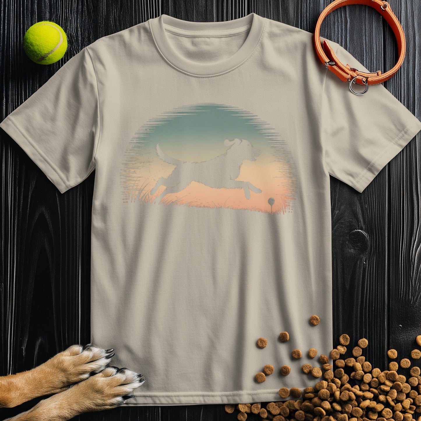 Golden Hour Golf Hound T-Shirt