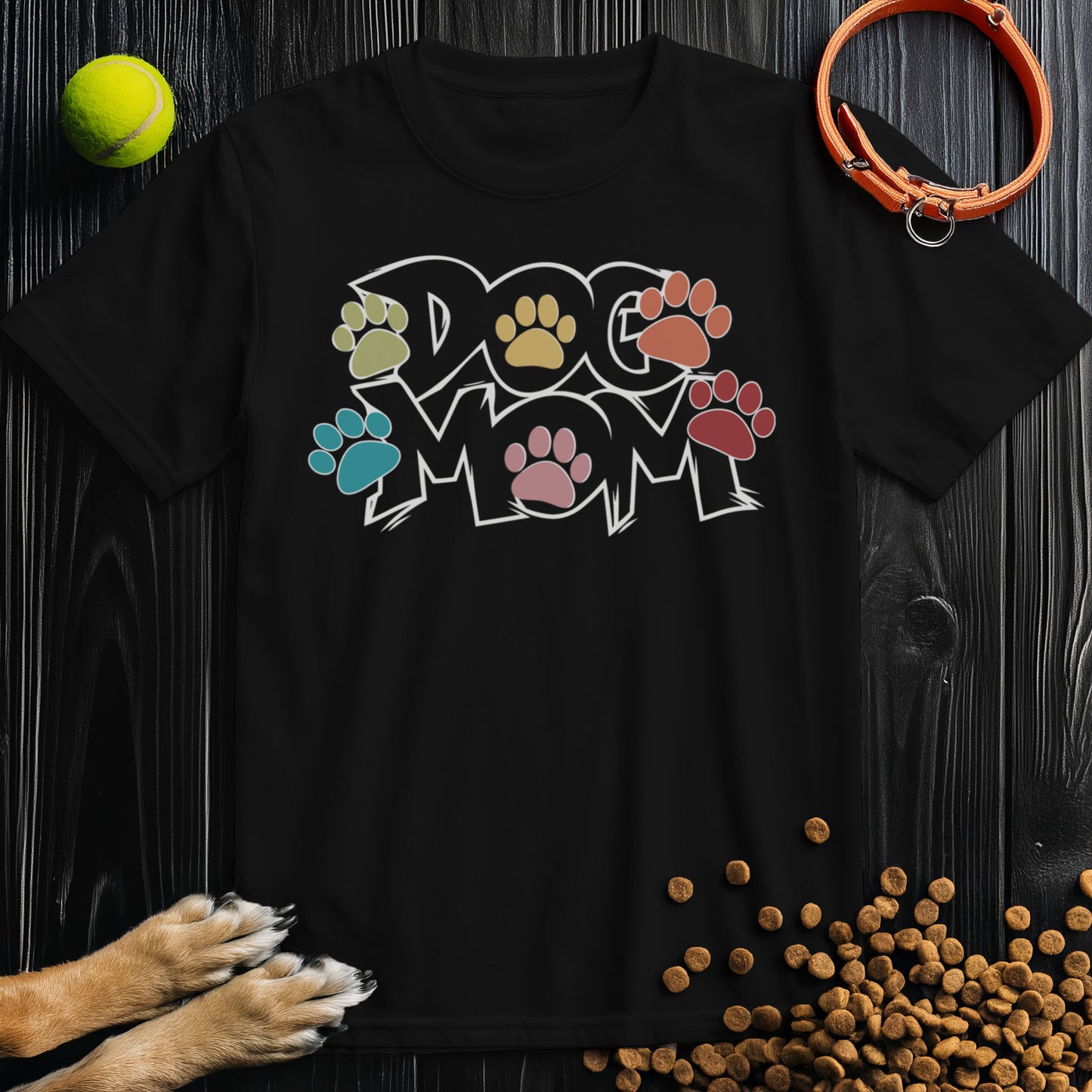 Dog Mom Paws T-Shirt