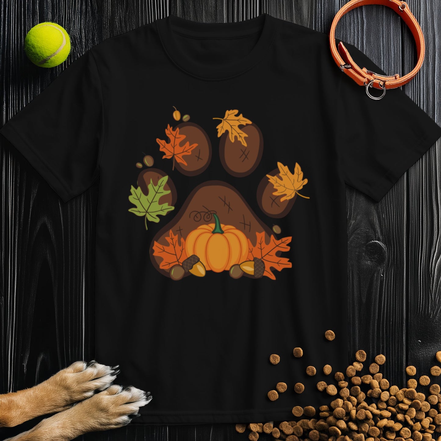 Harvest Paw Prints T-Shirt