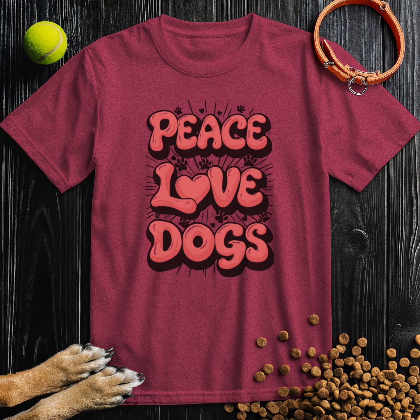 Peace Love Dogs T-Shirt