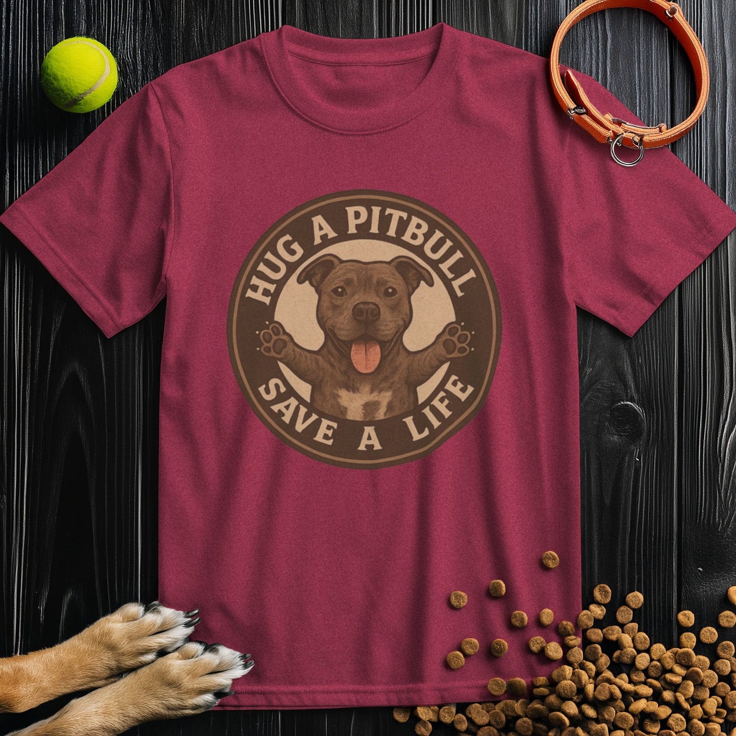 Hug A Pitbull Save A Life T-Shirt