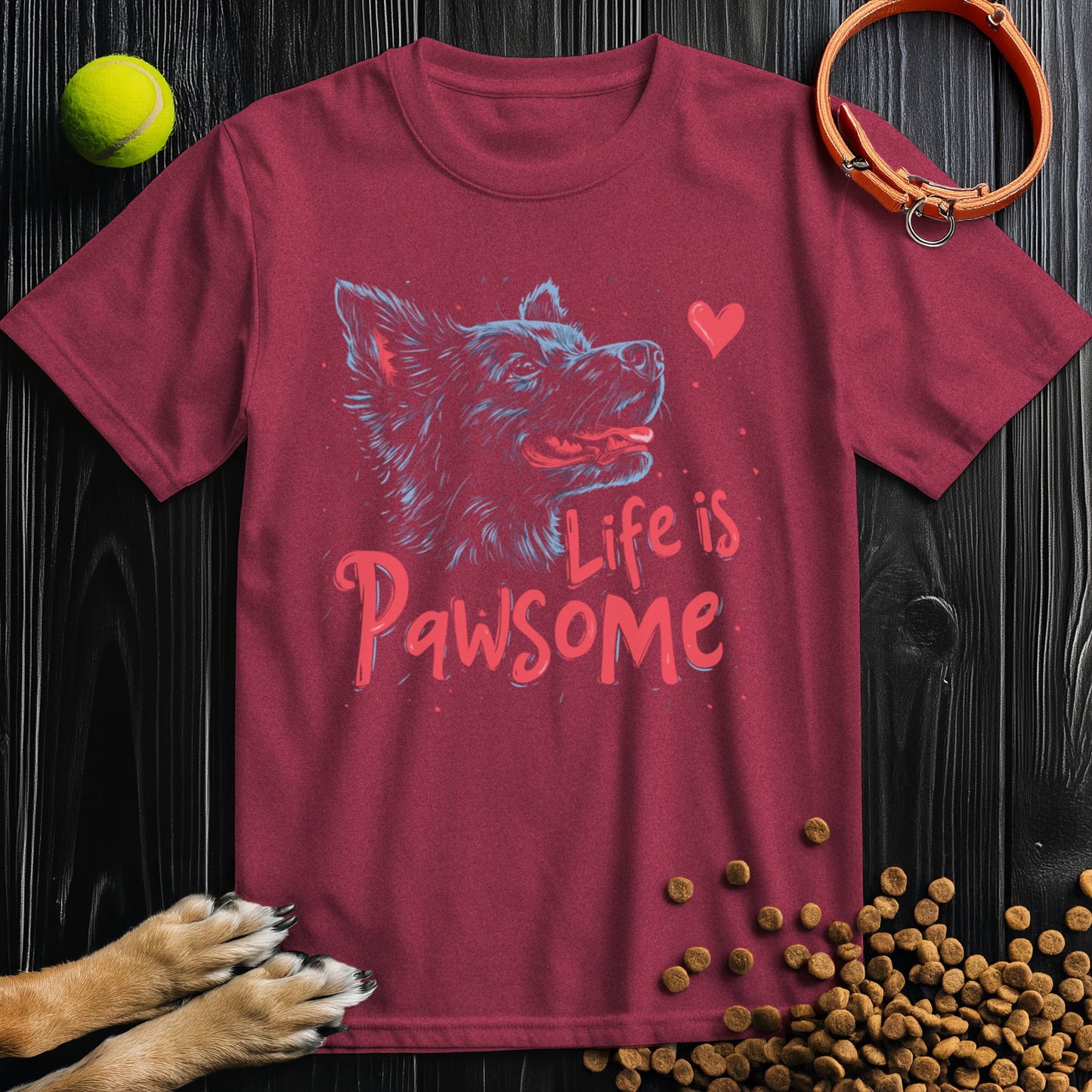 Life Is Pawsome T-Shirt