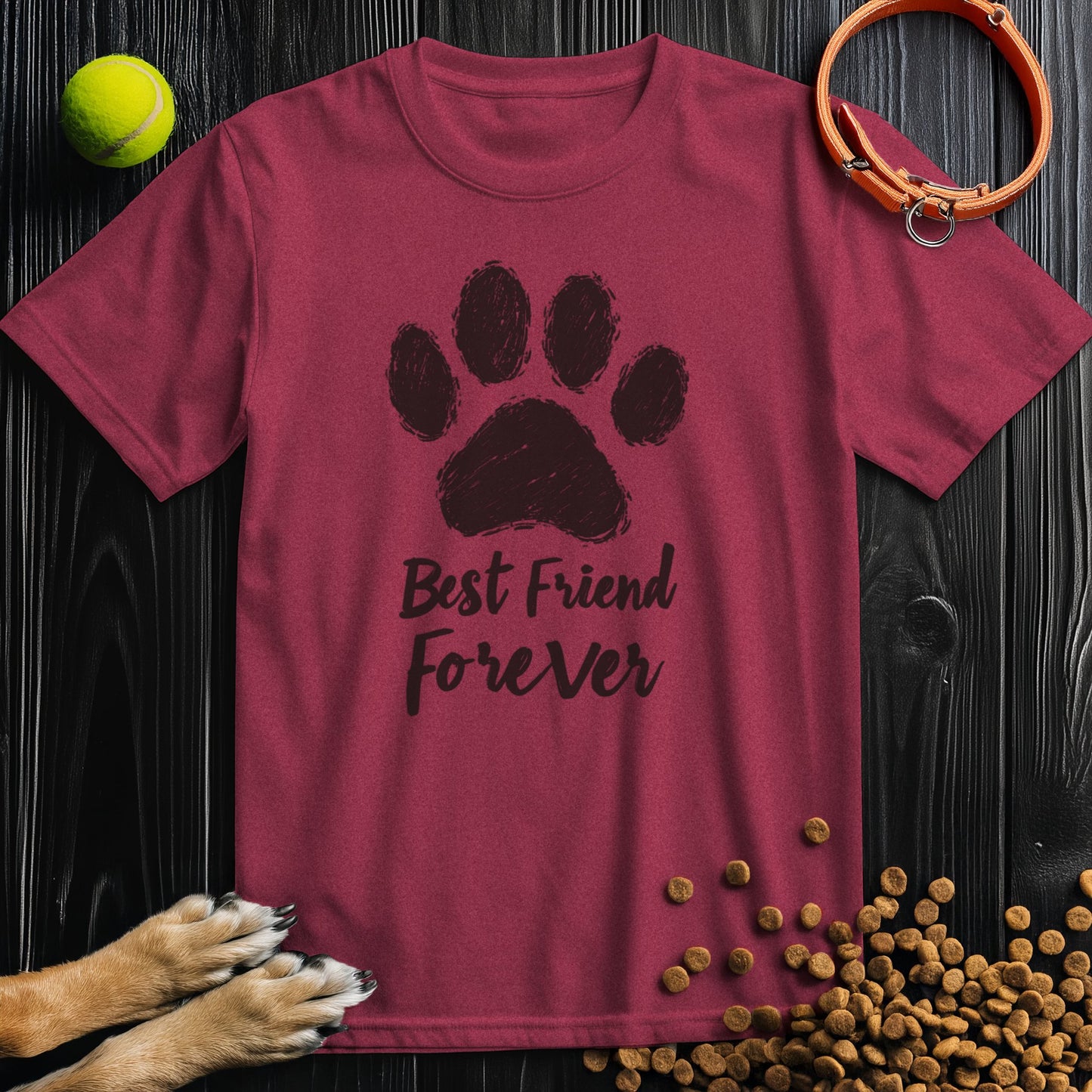 Best Friend Forever Black T-Shirt