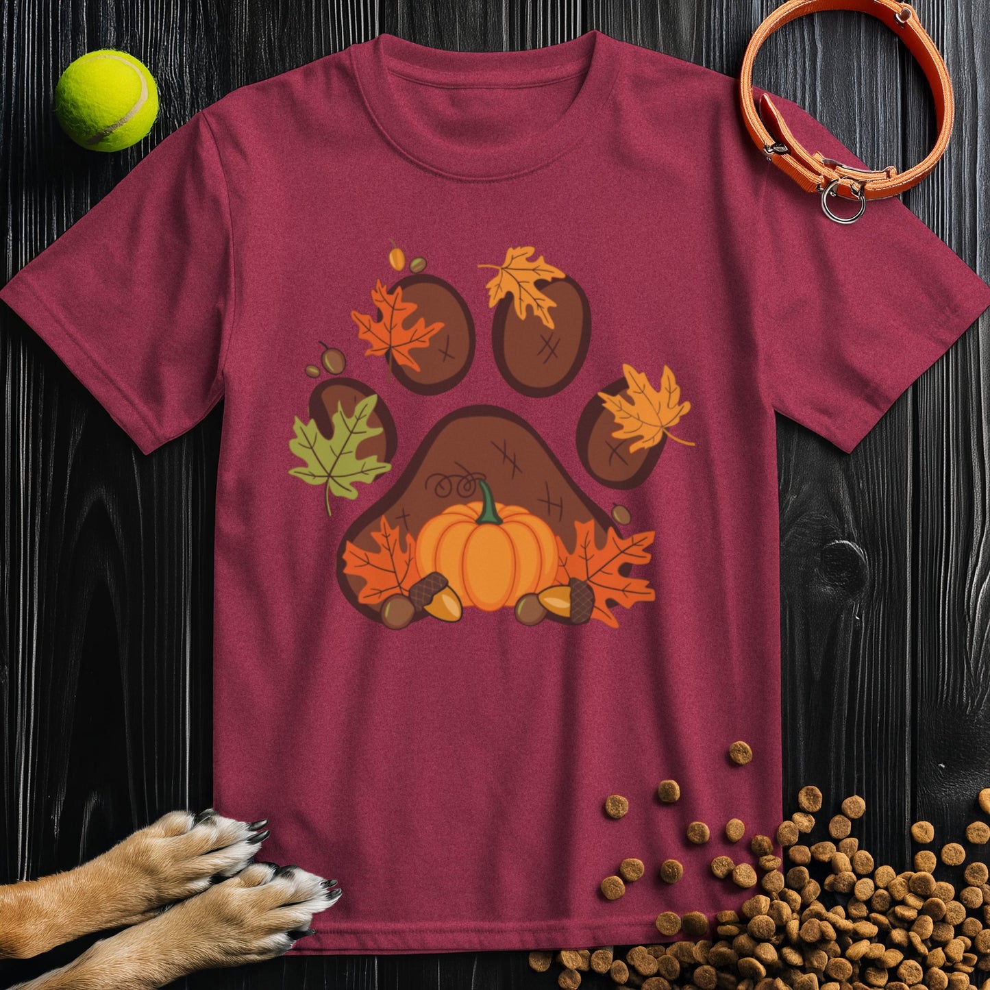 Harvest Paw Prints T-Shirt