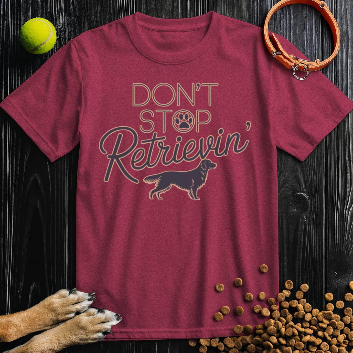 Golden Vibes: Don't Stop Retrievin' Edition T-Shirt