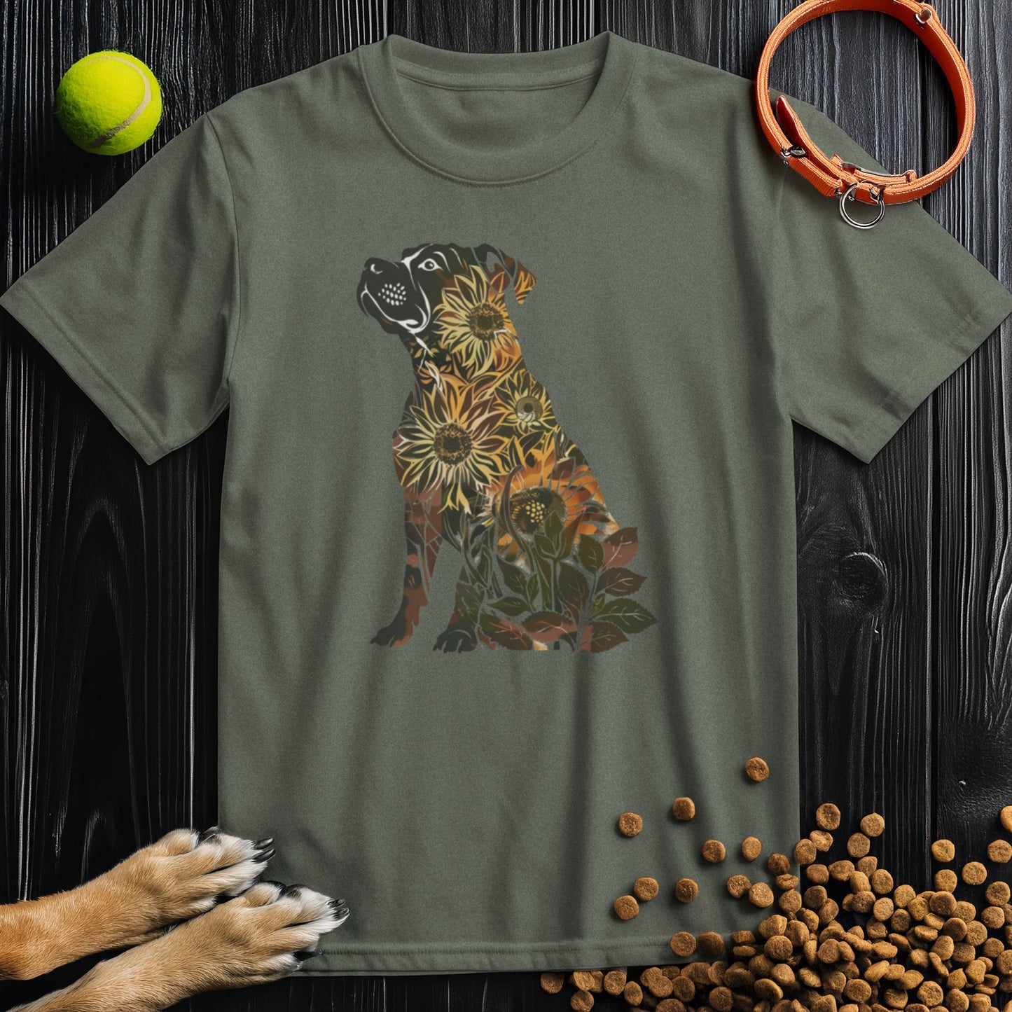Sunflower Pitbull T-Shirt