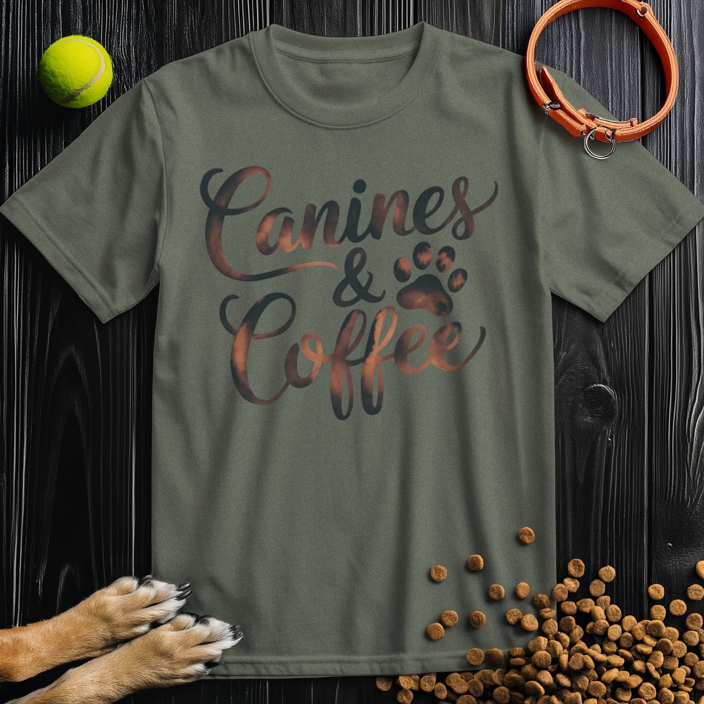 Canines & Coffee T-Shirt