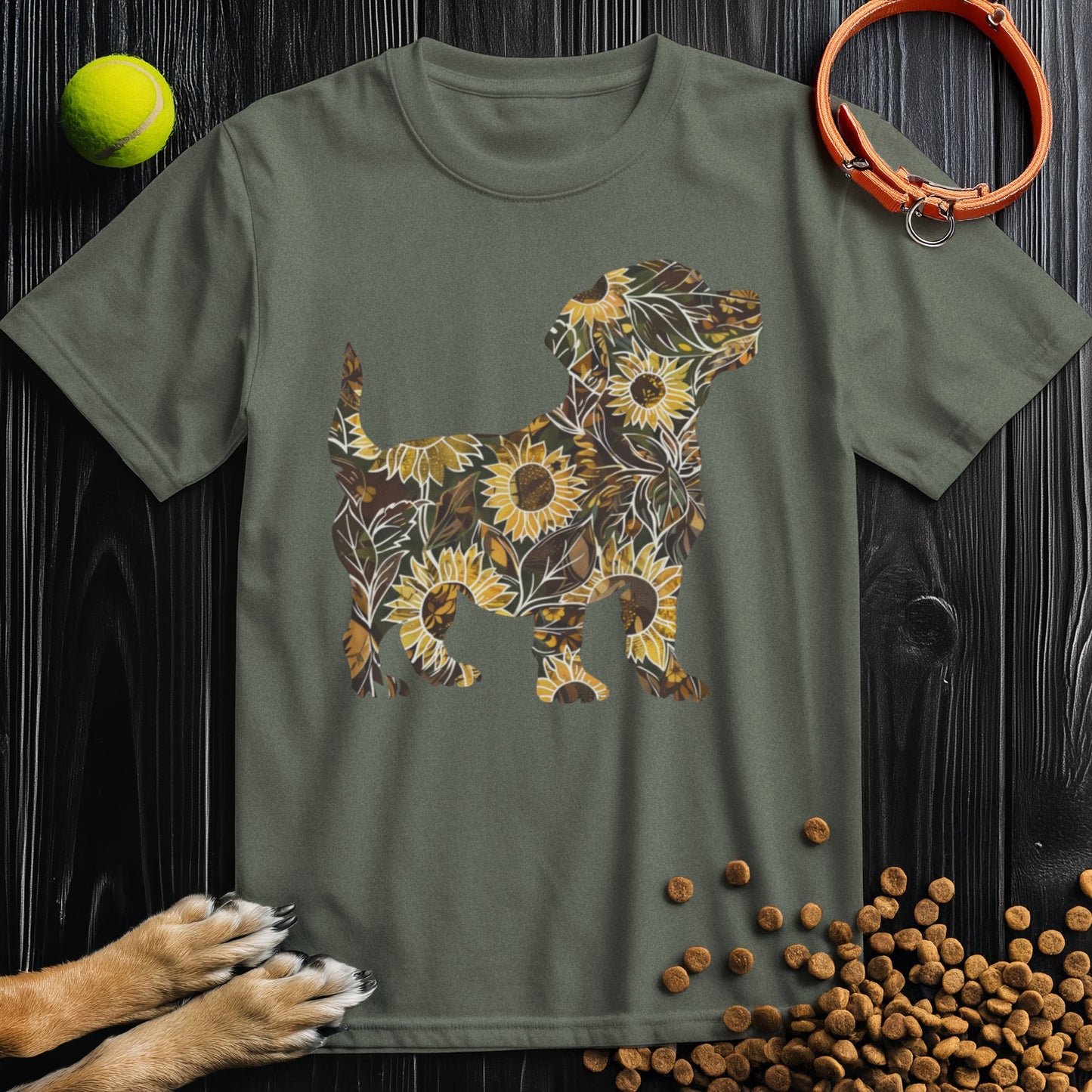 Sunflower Puppy T-Shirt