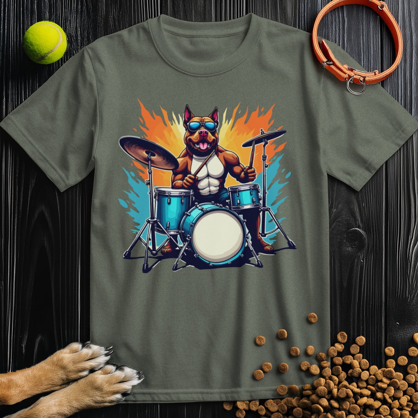 Drum Dog T-Shirt