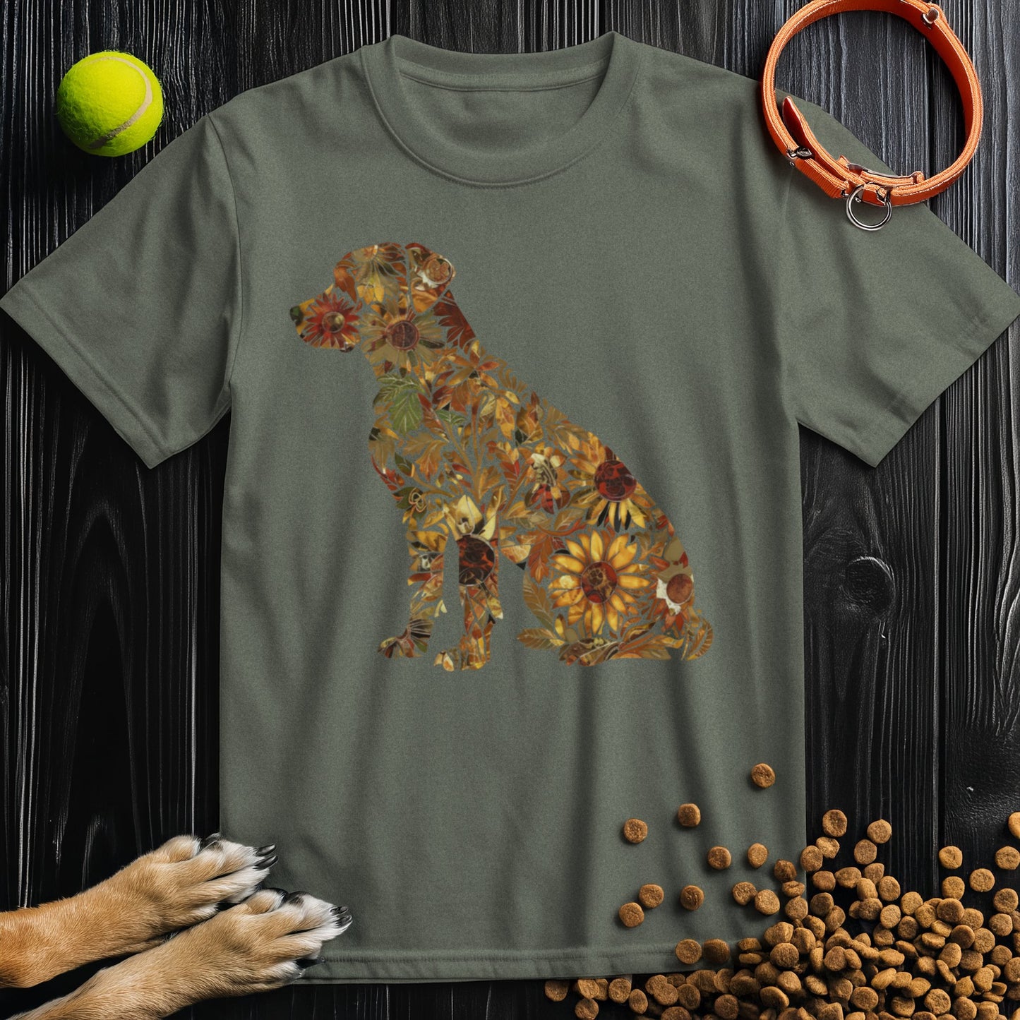Sunflower Dog T-Shirt