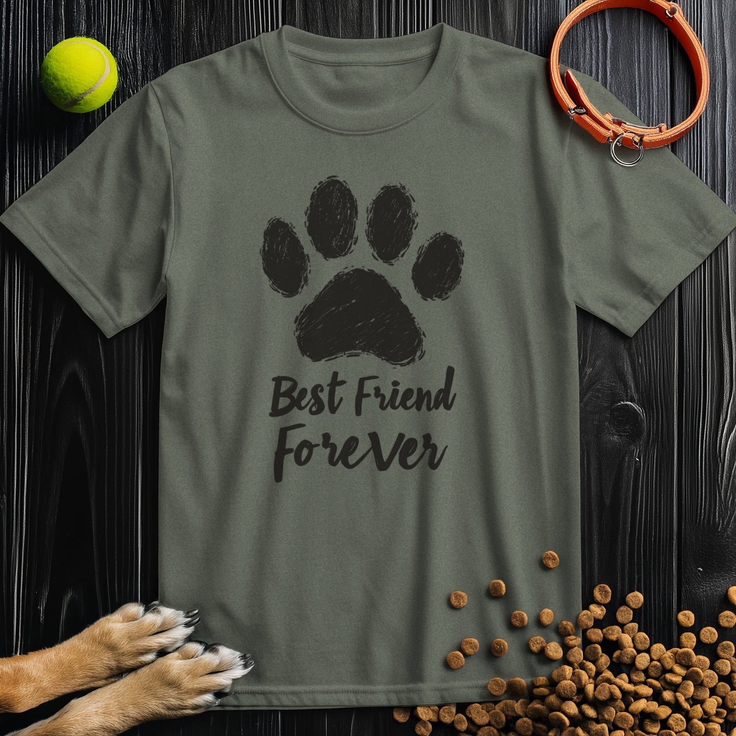 Best Friend Forever Black T-Shirt