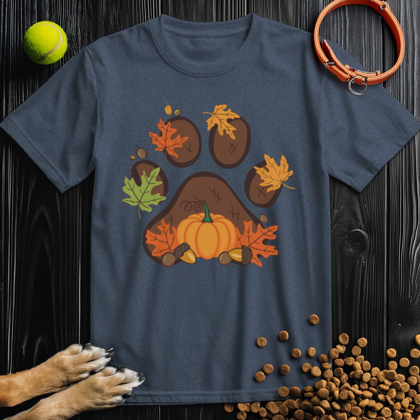 Harvest Paw Prints T-Shirt