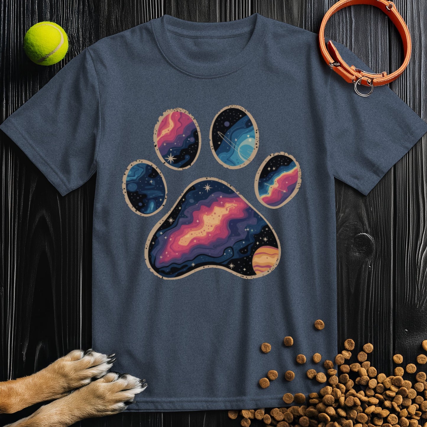 Lunar Paw Mandala T-Shirt