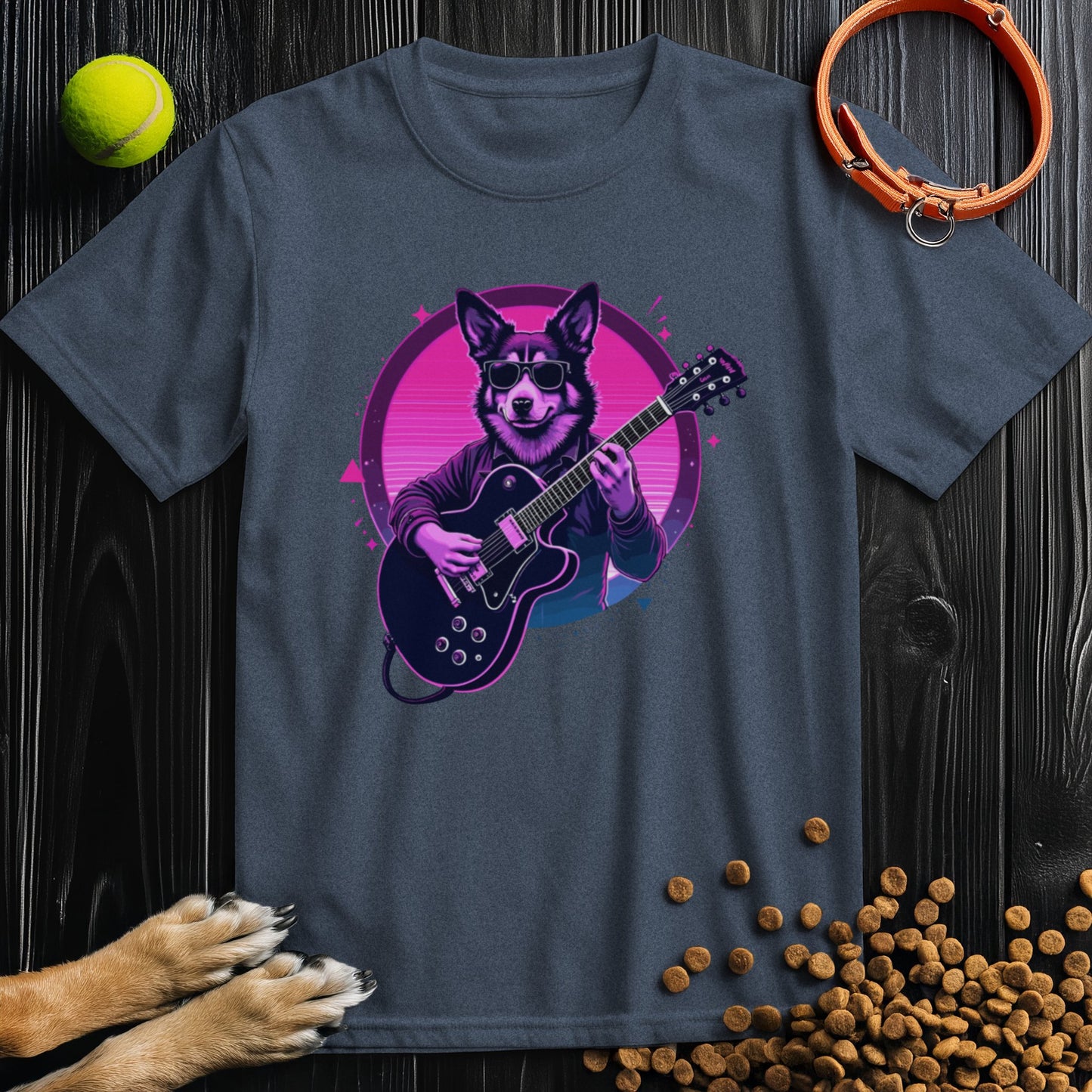 Synthwave Dog T-Shirt