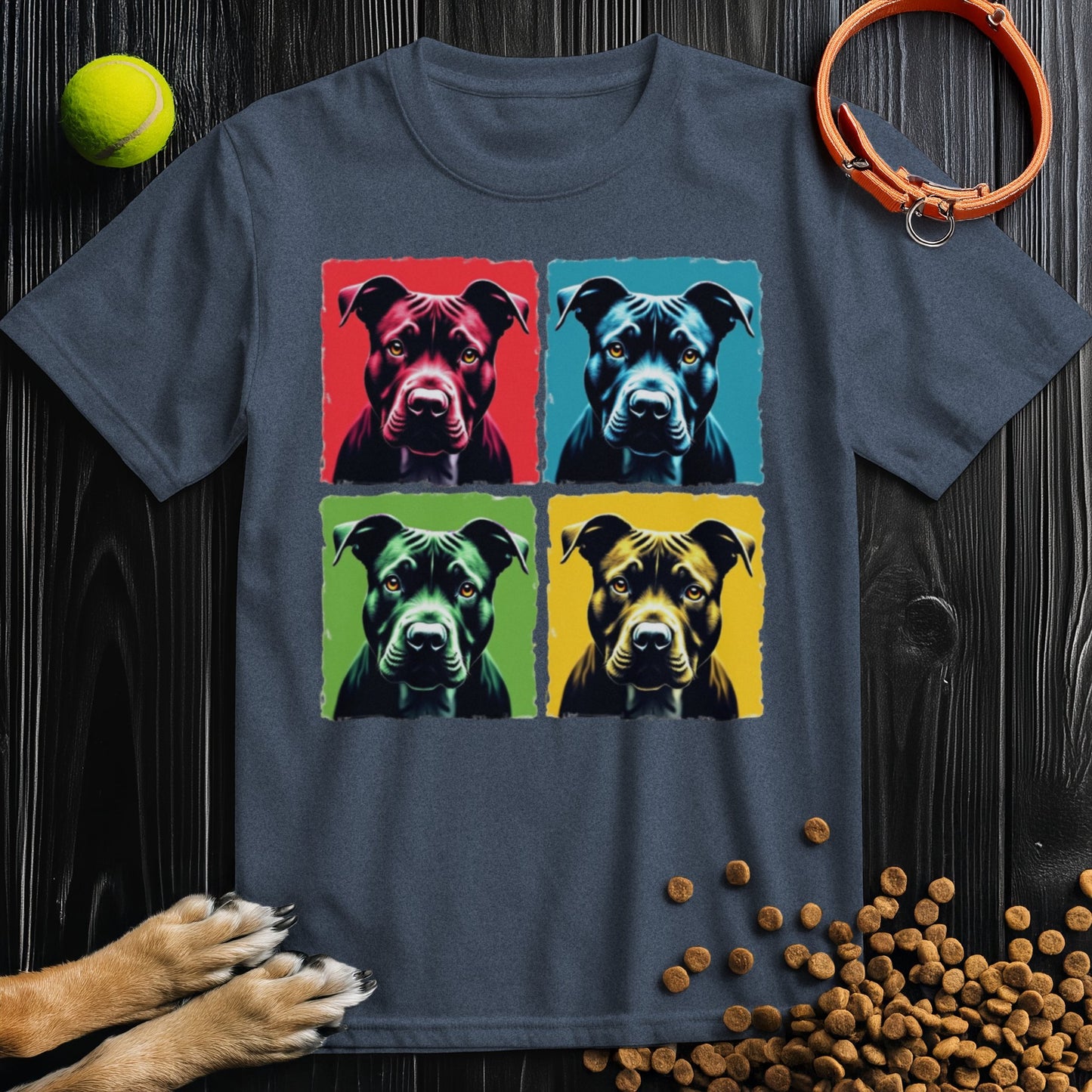 Pittie Pop Art T-Shirt