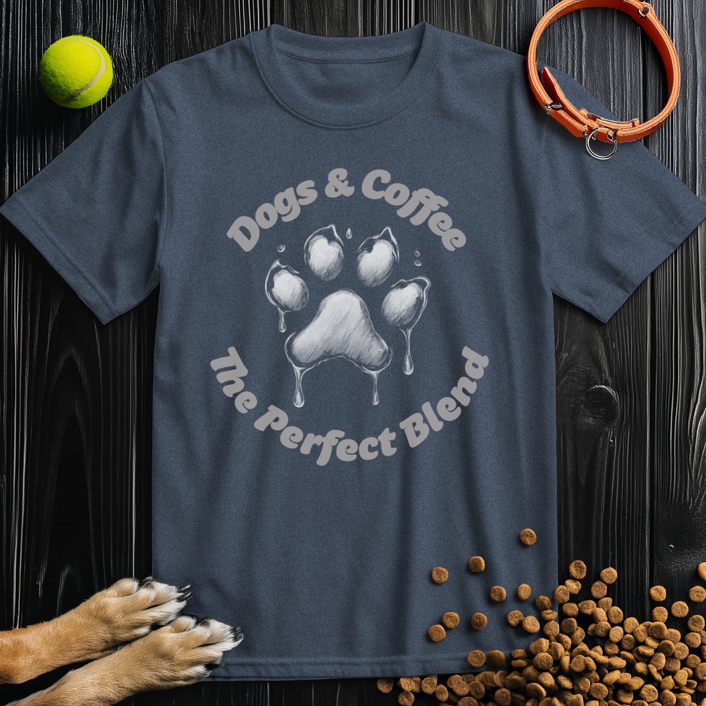 Dogs & Coffee, The Perfect Blend T-Shirt