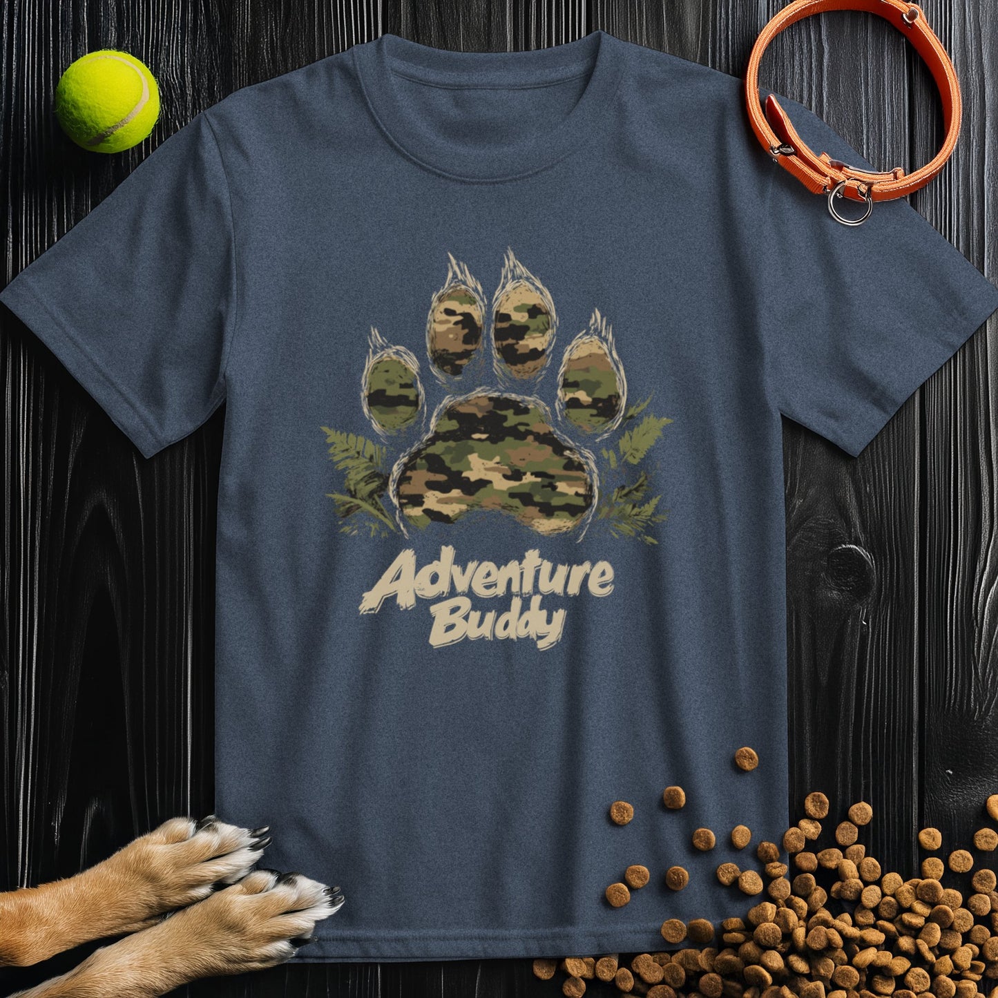 Camo Paw Adventure T-Shirt