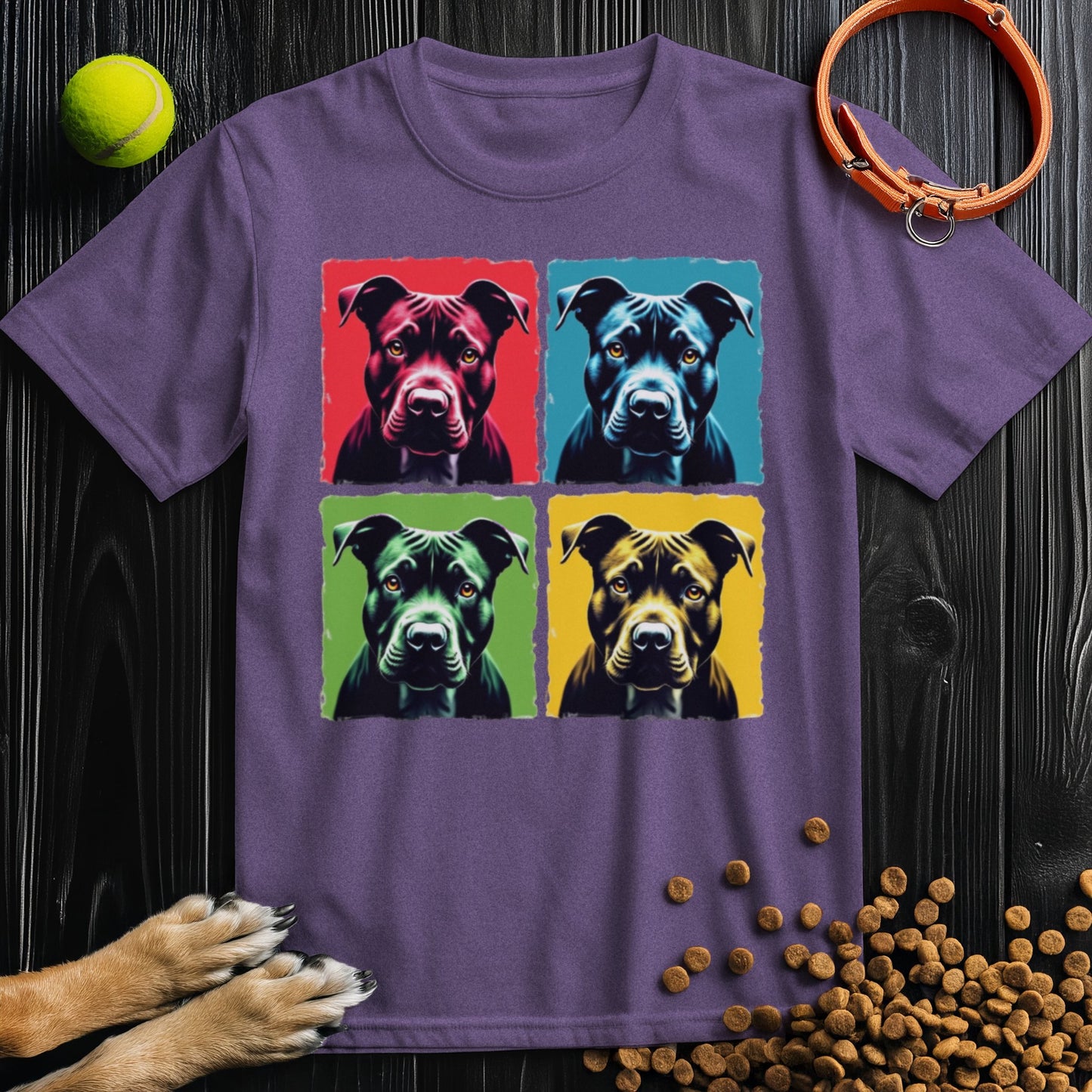 Pittie Pop Art T-Shirt