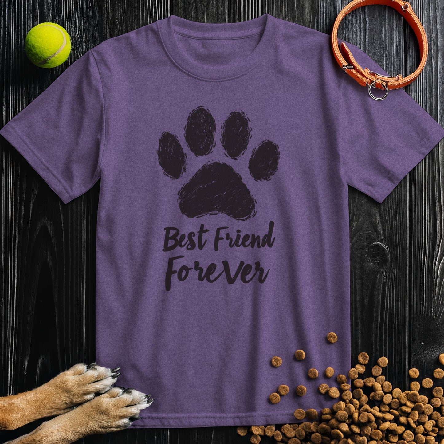 Best Friend Forever Black T-Shirt