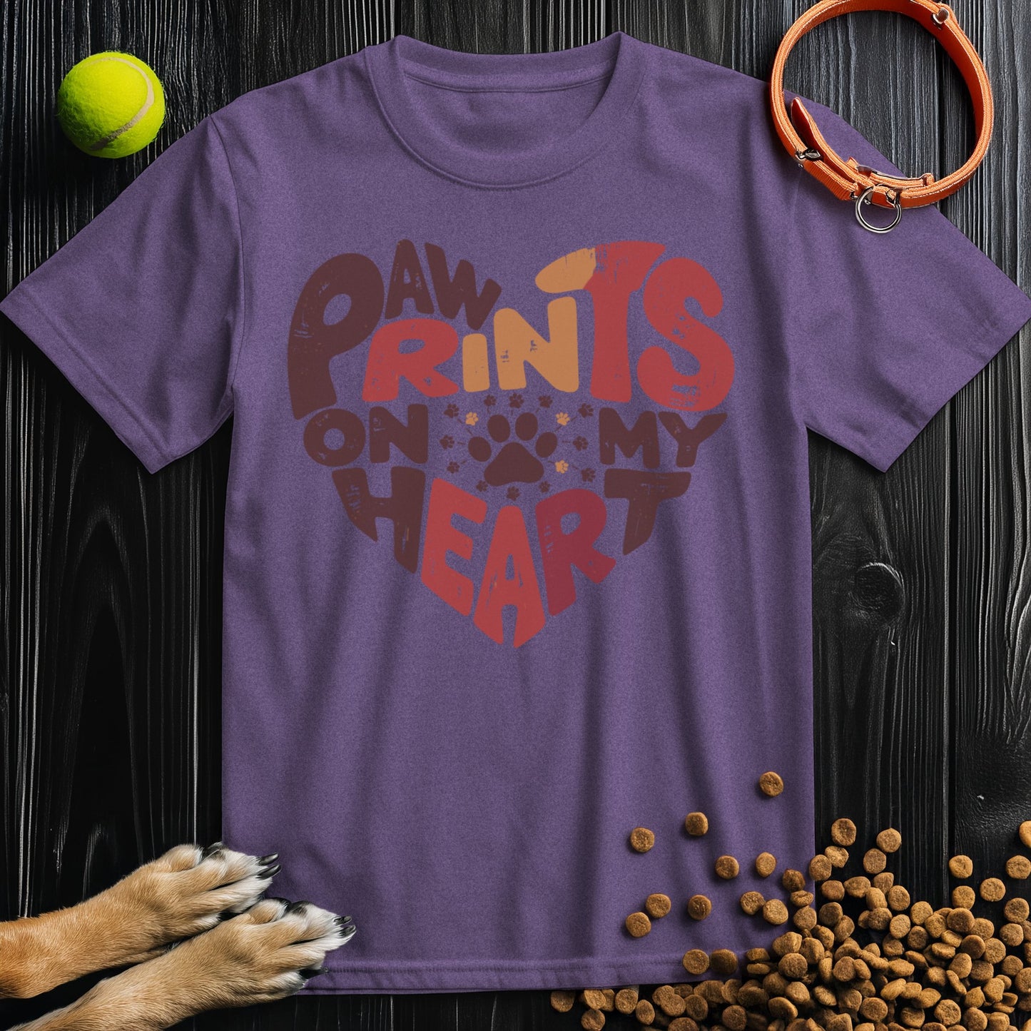 Paw Print On My Heart T-Shirt