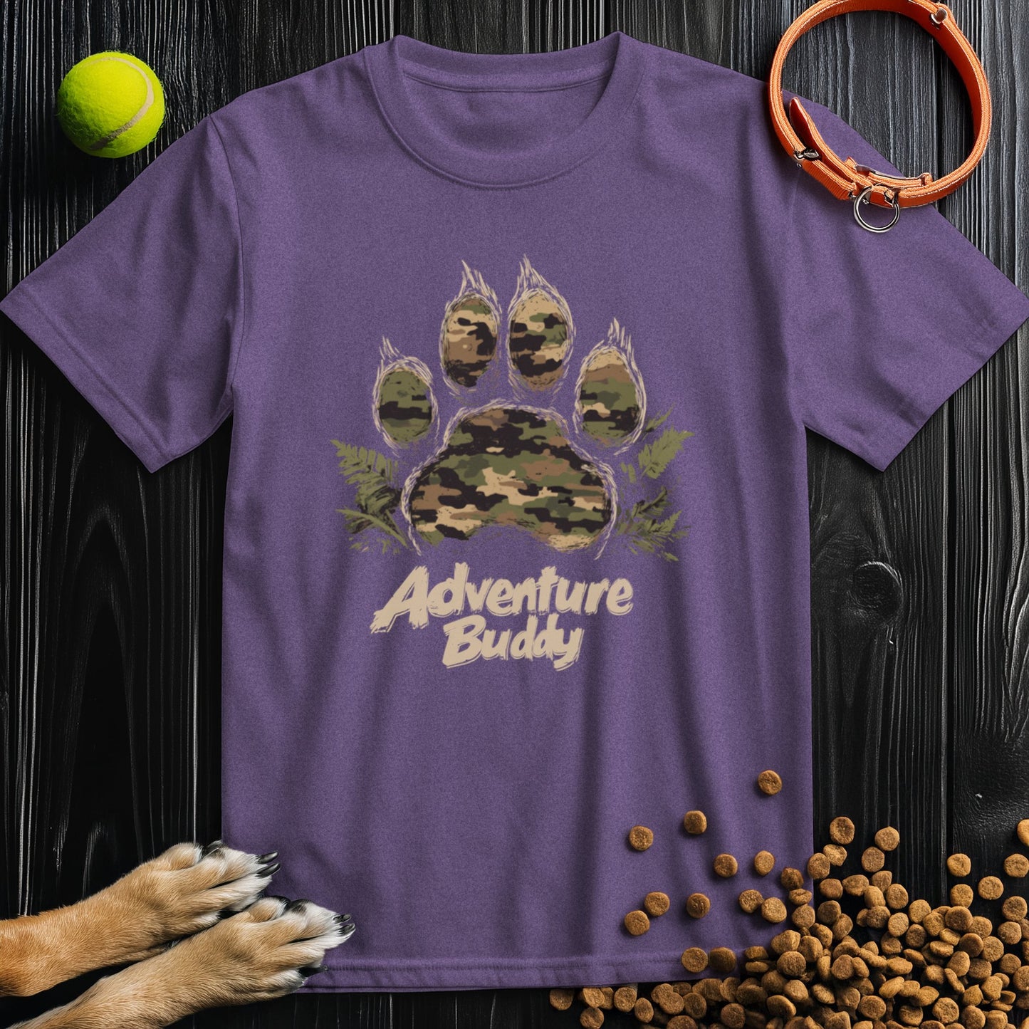Camo Paw Adventure T-Shirt