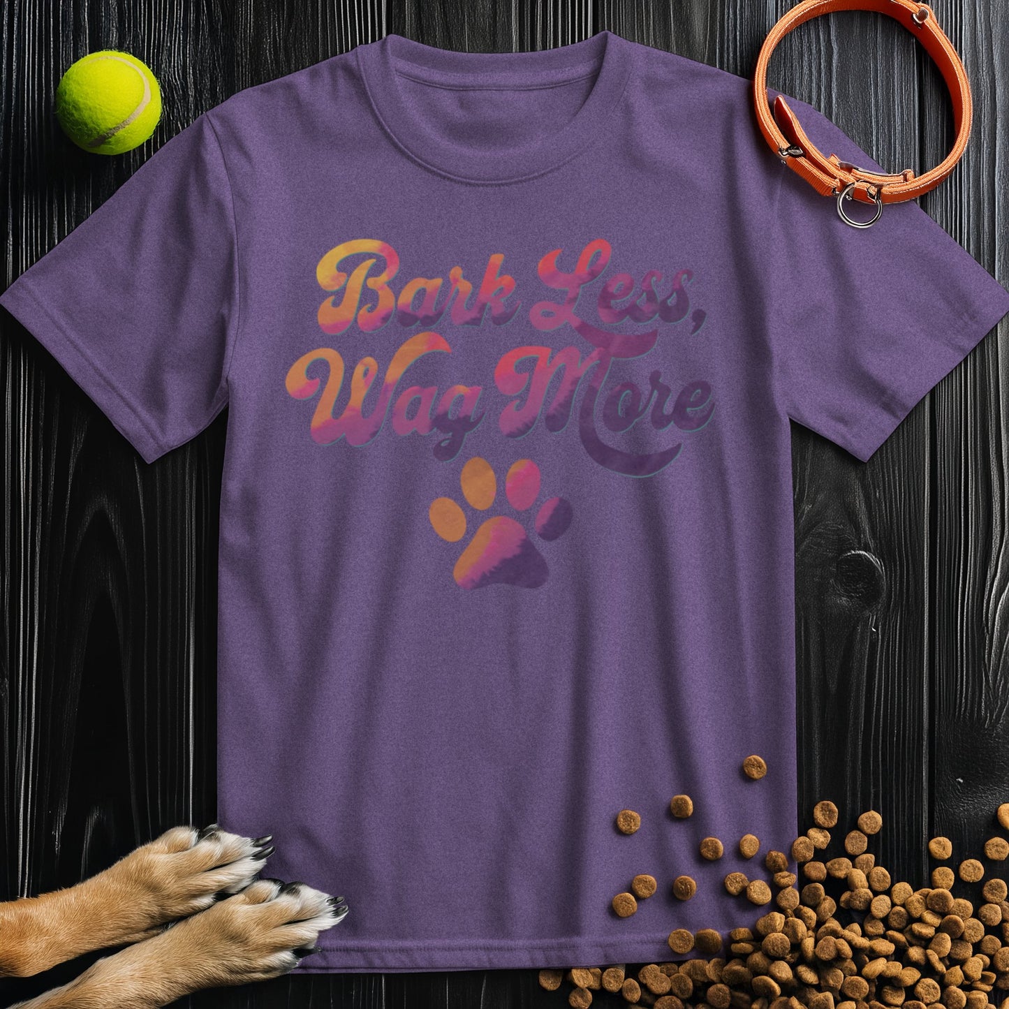 Bark Less, Wag More T-Shirt
