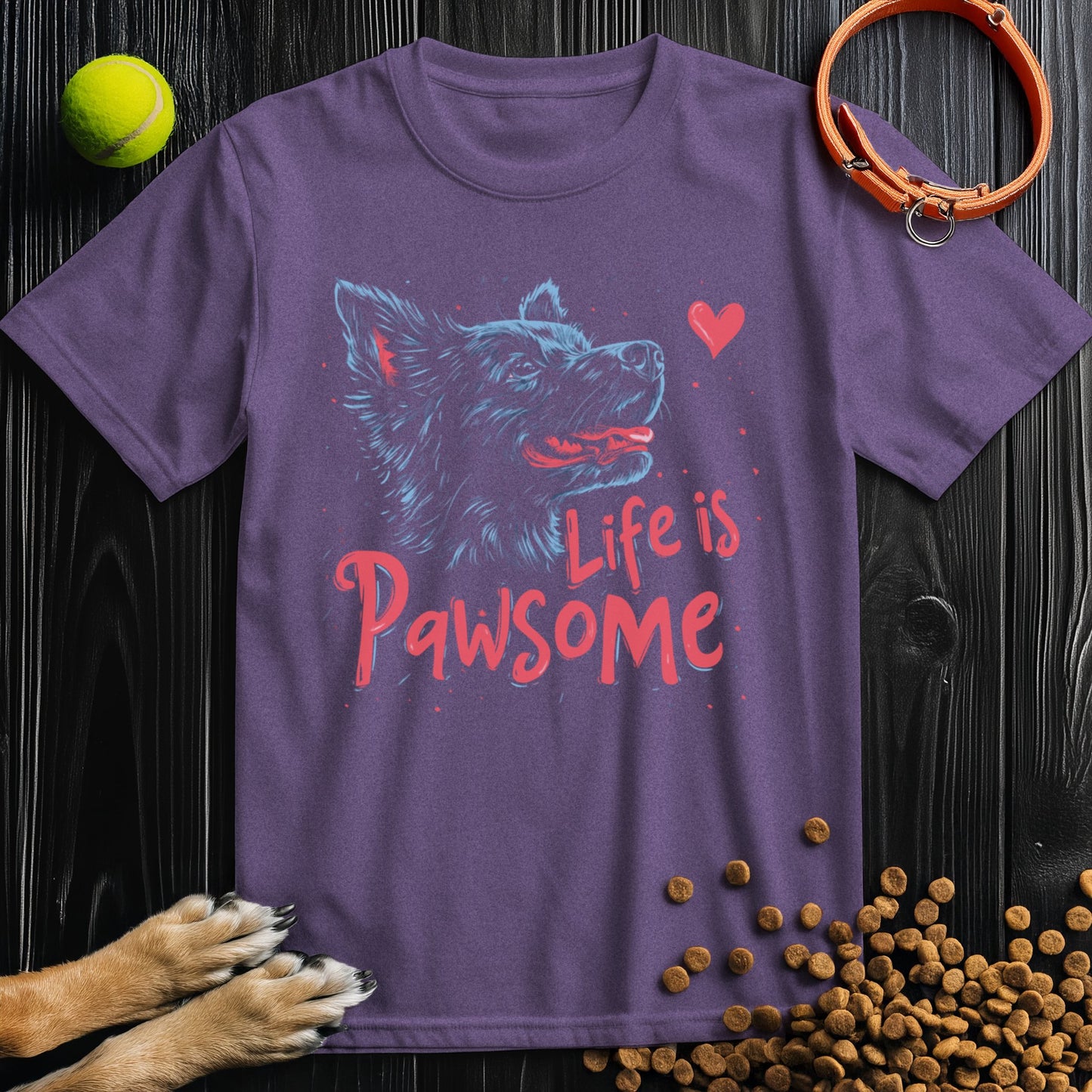 Life Is Pawsome T-Shirt