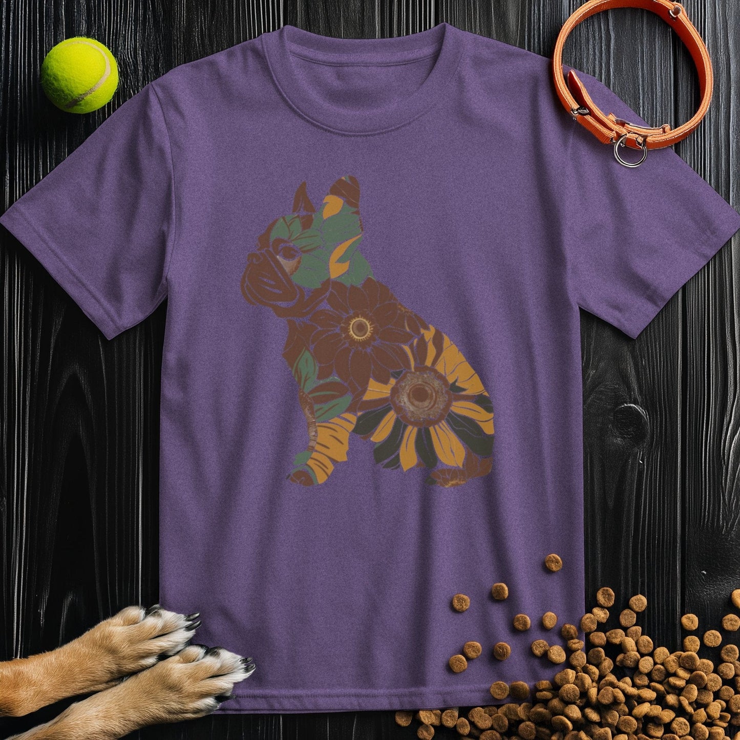 Sunflower French Bulldog T-Shirt