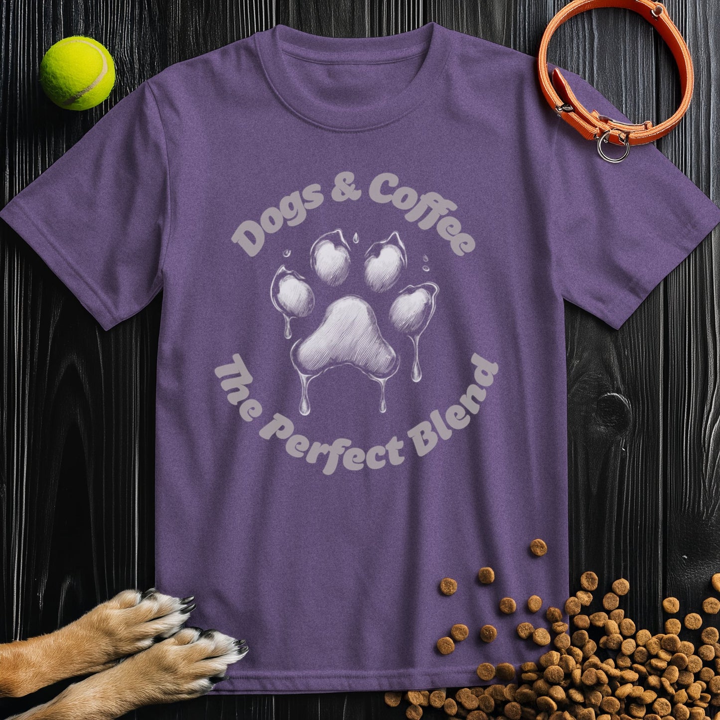 Dogs & Coffee, The Perfect Blend T-Shirt