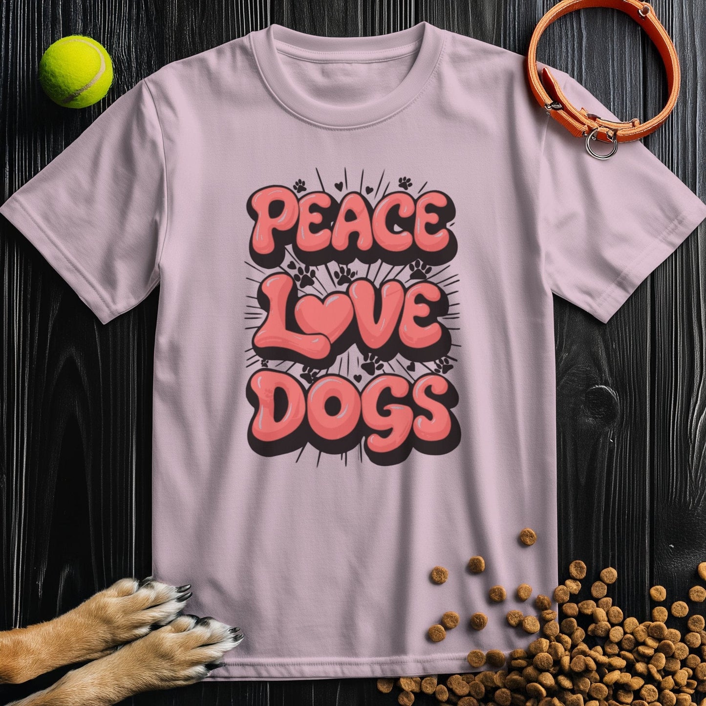 Peace Love Dogs T-Shirt