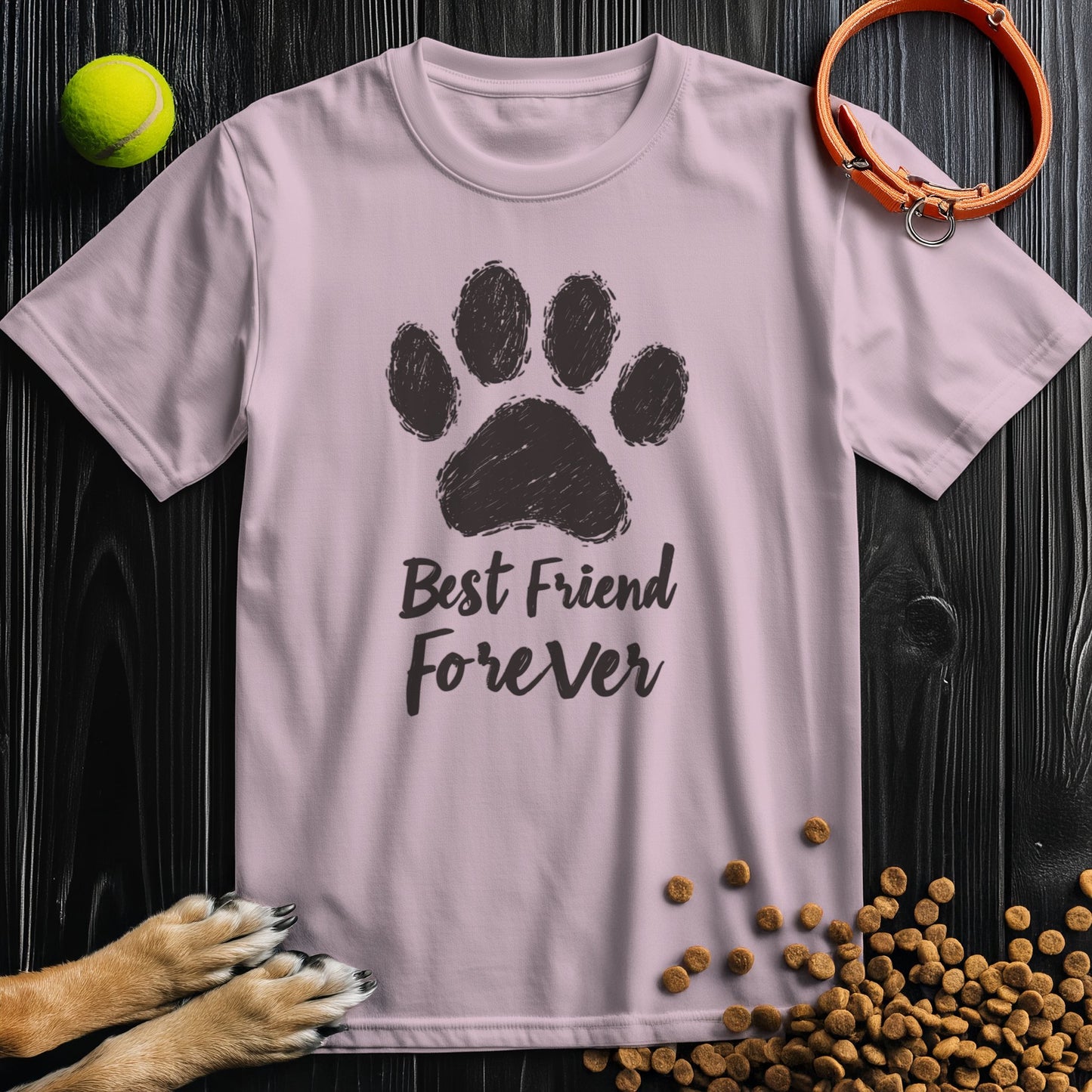 Best Friend Forever Black T-Shirt
