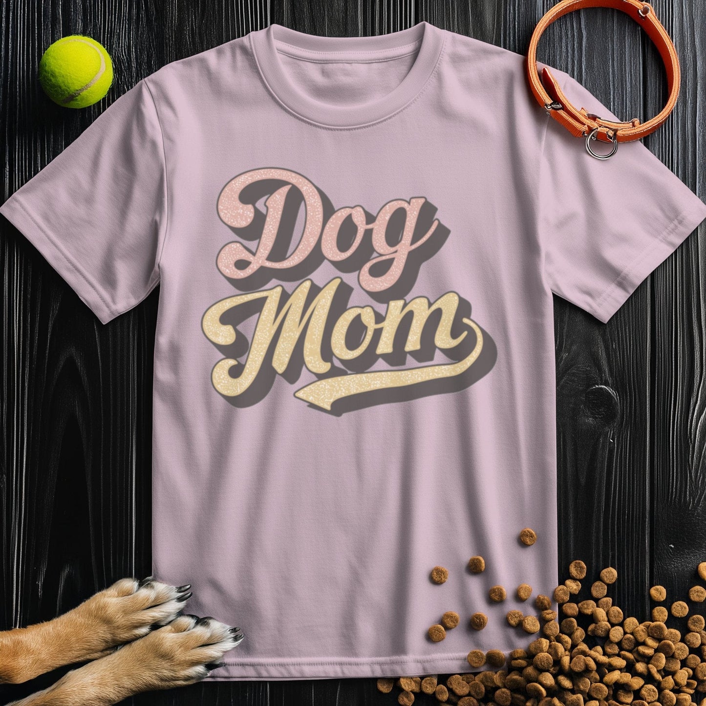 Retro Dog Mom T-Shirt