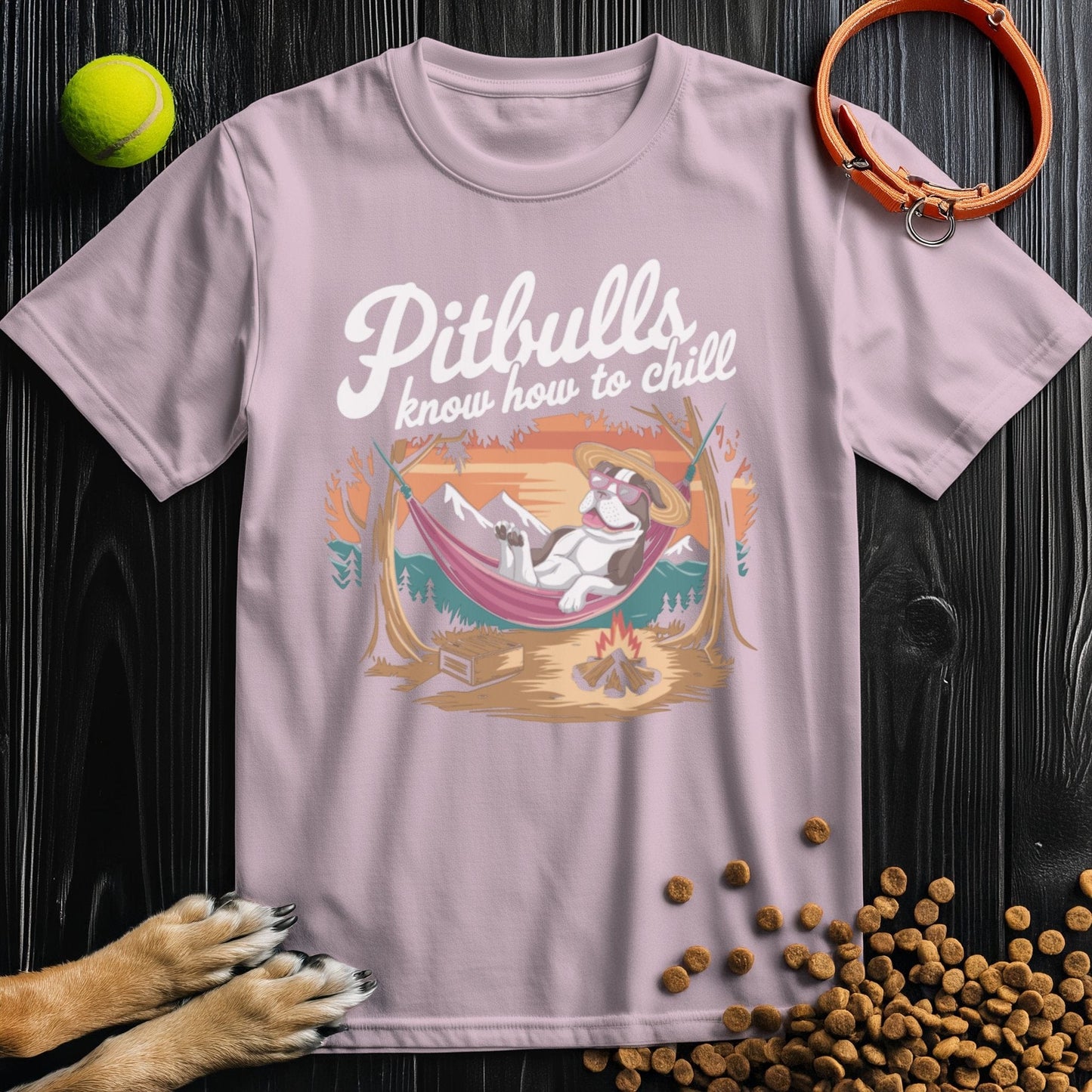 Pitbulls Know How to Chill T-Shirt
