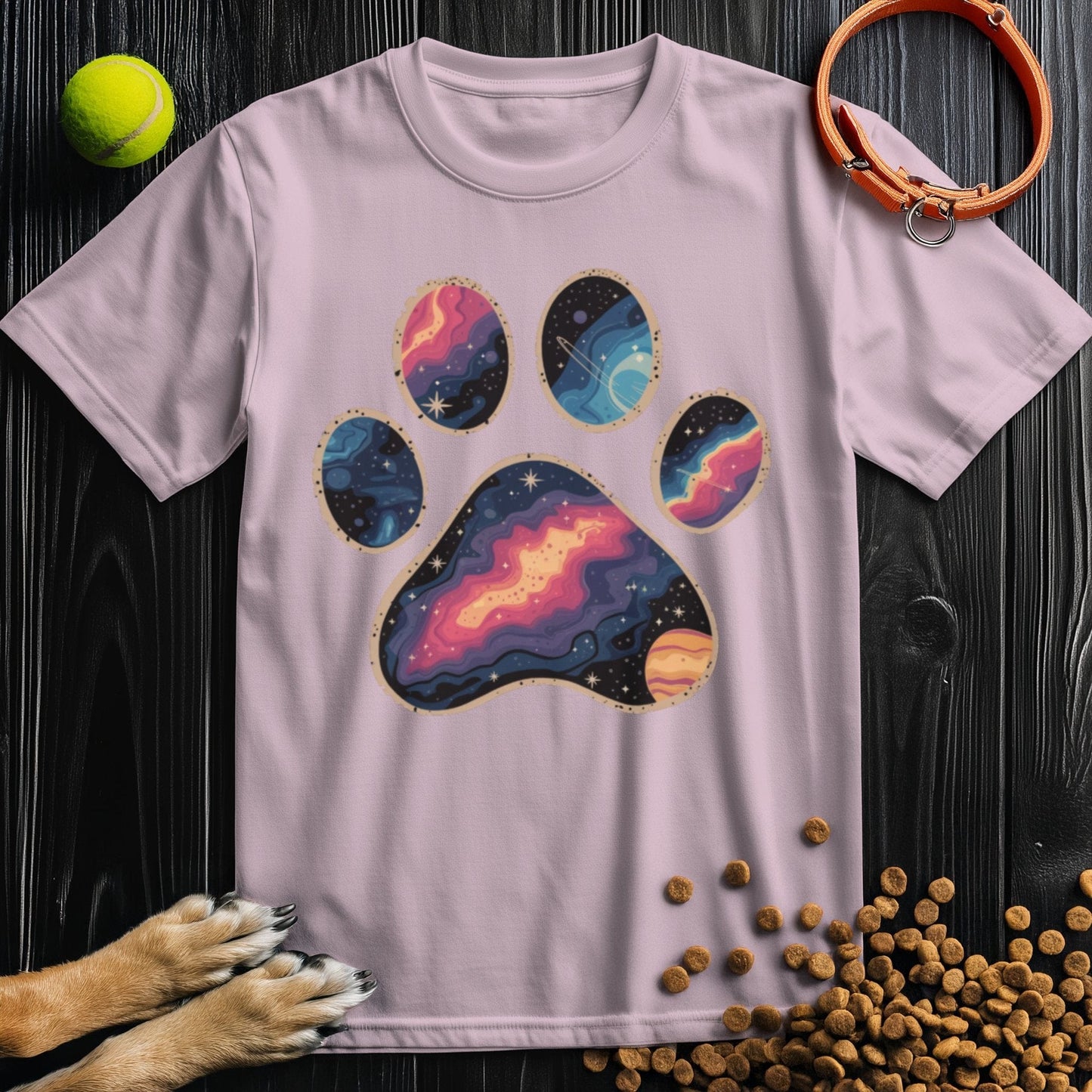 Lunar Paw Mandala T-Shirt