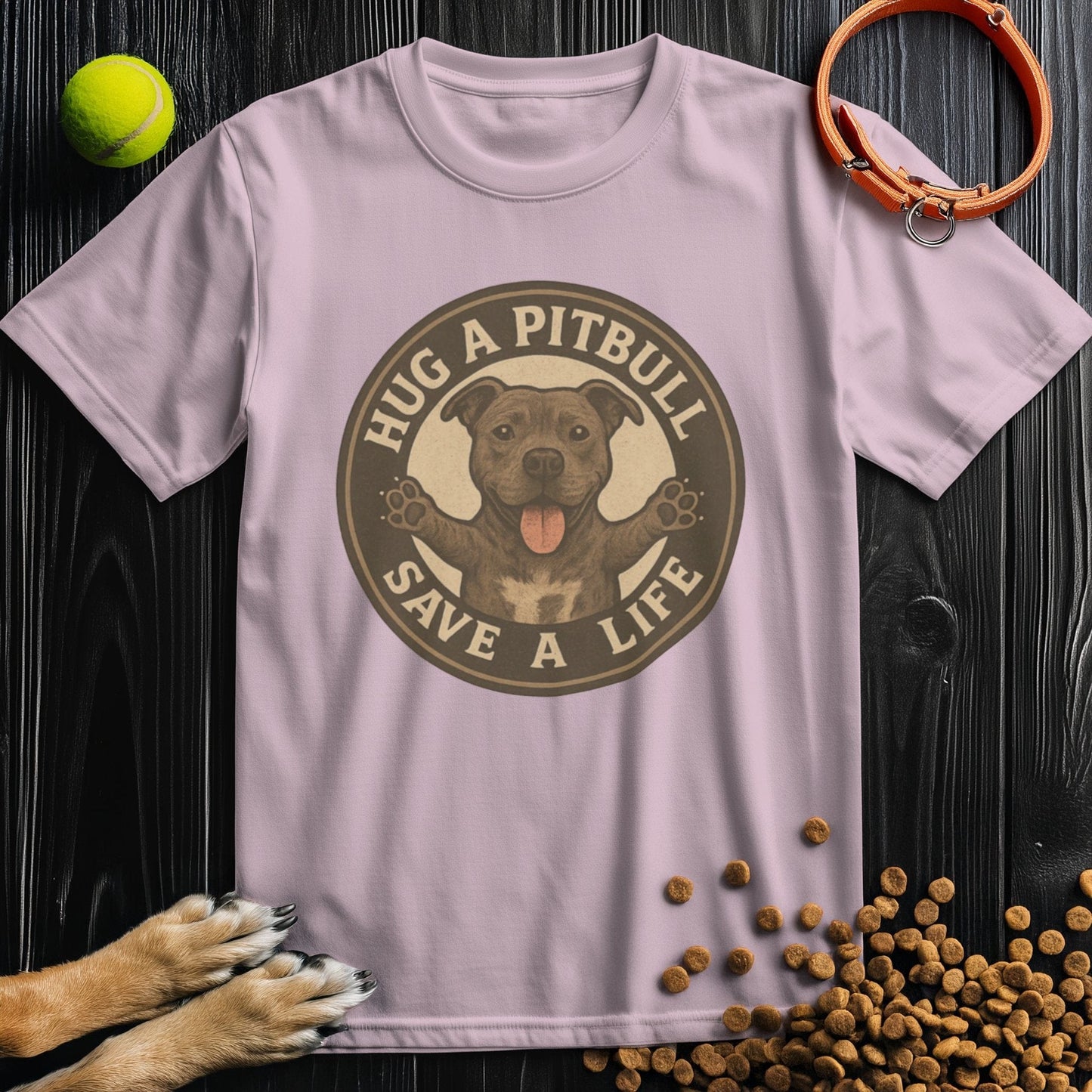 Hug A Pitbull Save A Life T-Shirt