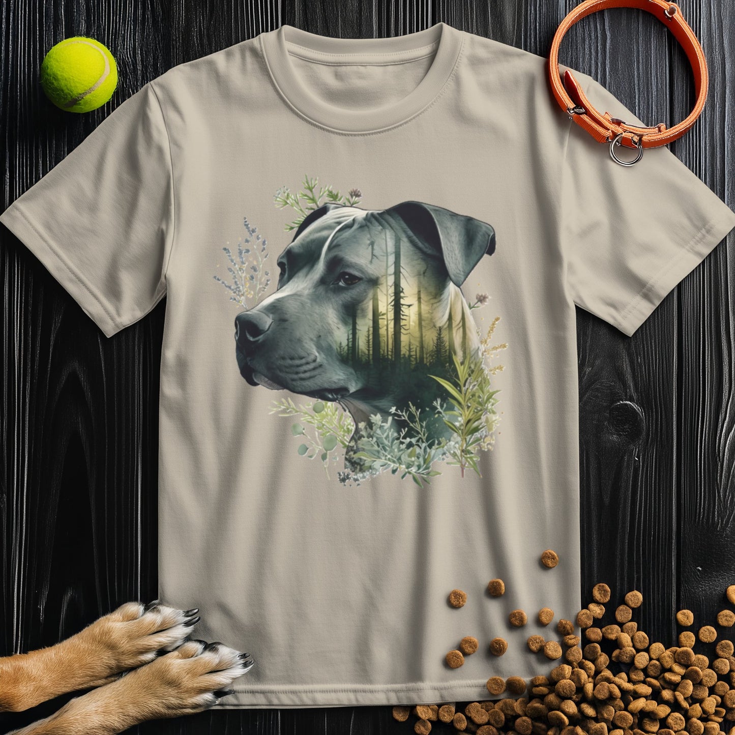 Pitbull Forest Dreamer T-Shirt