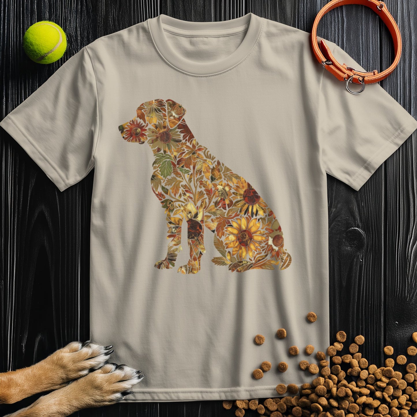 Sunflower Dog T-Shirt