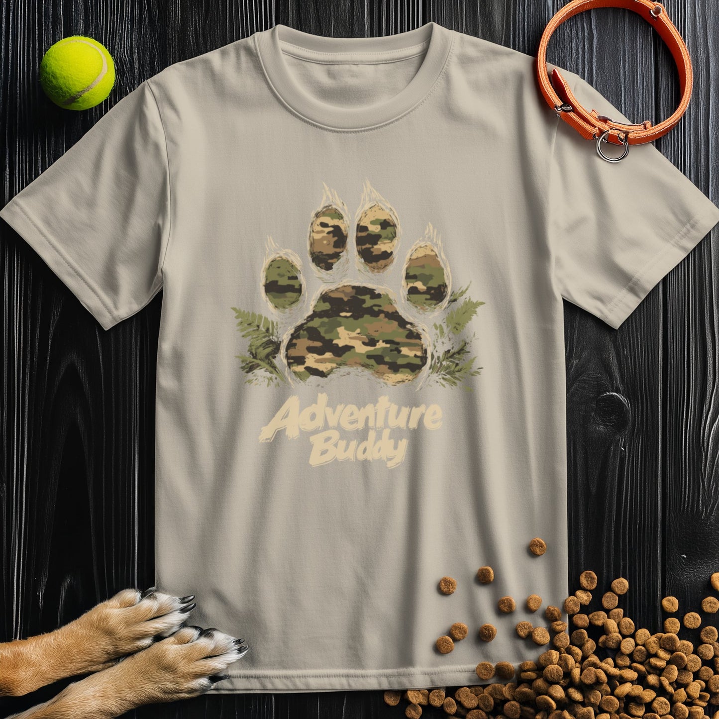 Camo Paw Adventure T-Shirt