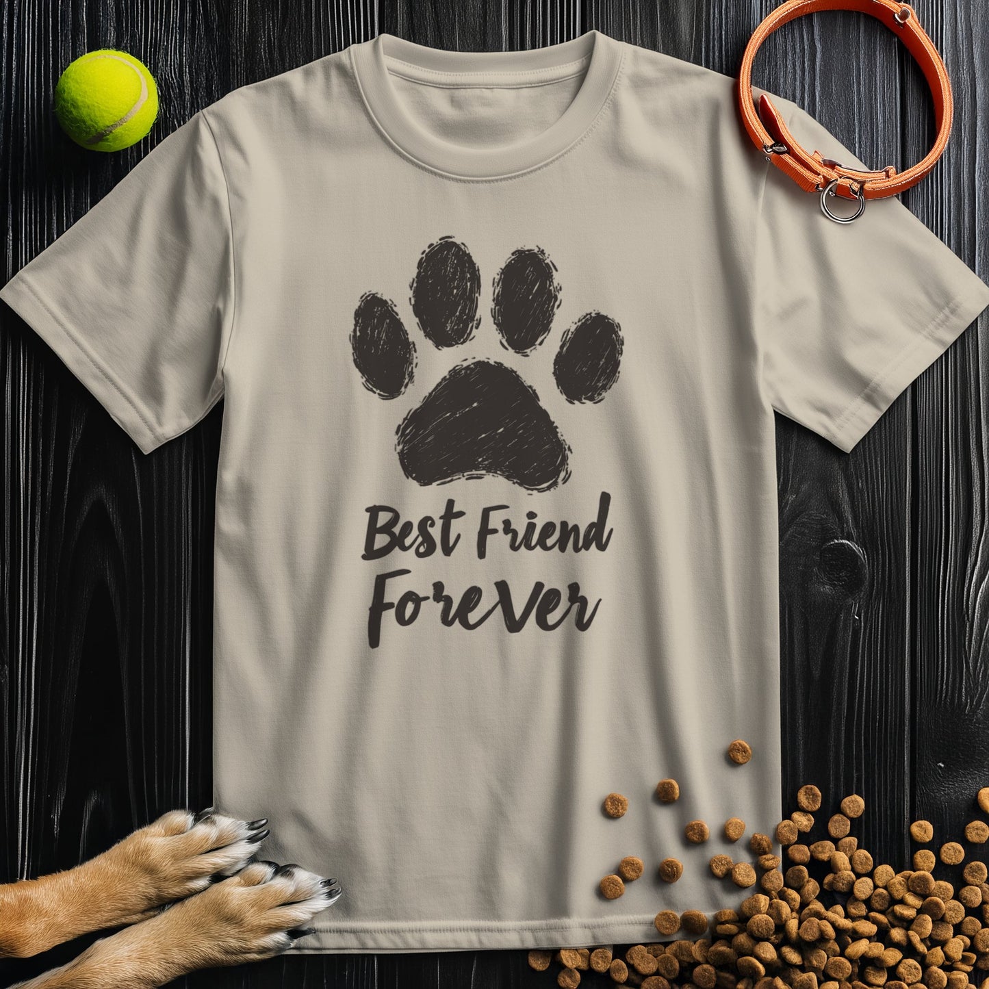 Best Friend Forever Black T-Shirt
