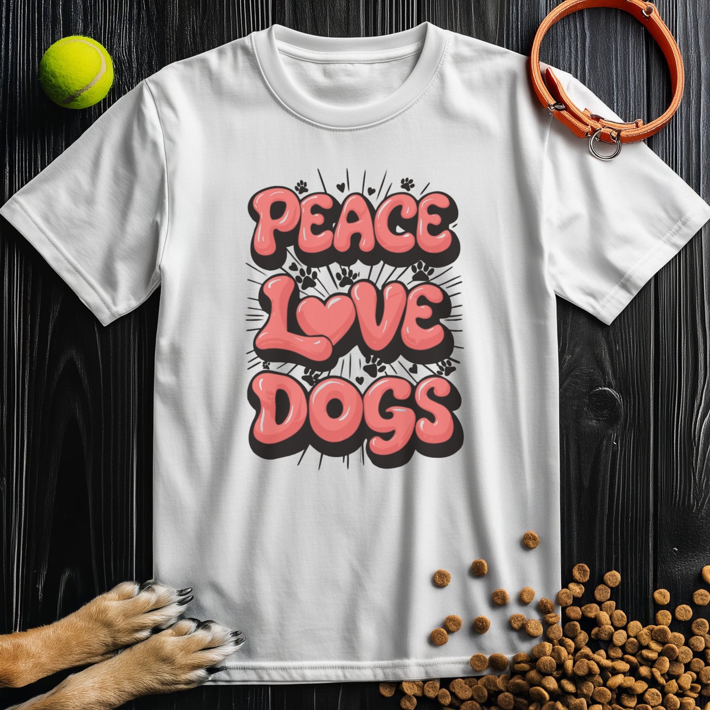 Peace Love Dogs T-Shirt