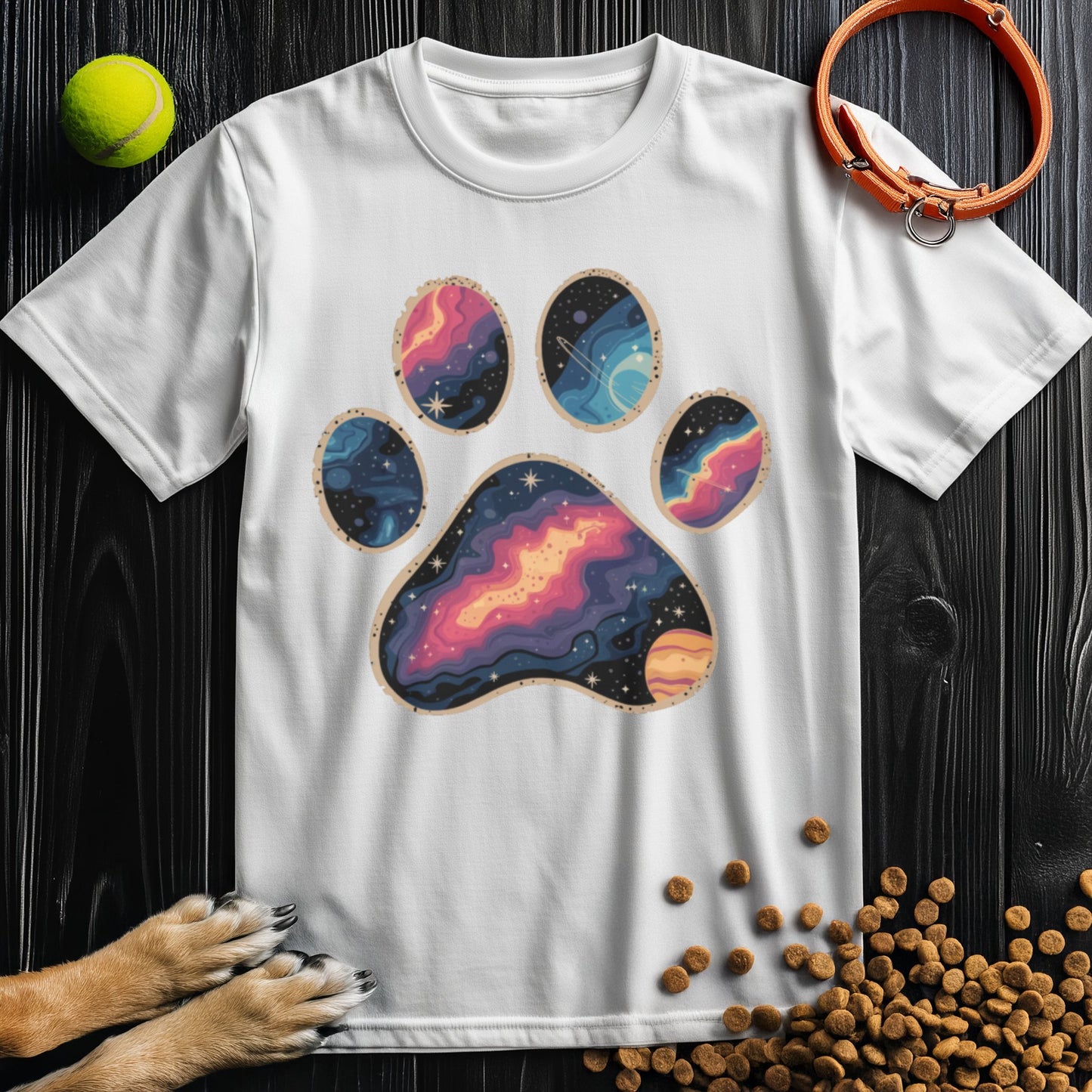 Lunar Paw Mandala T-Shirt