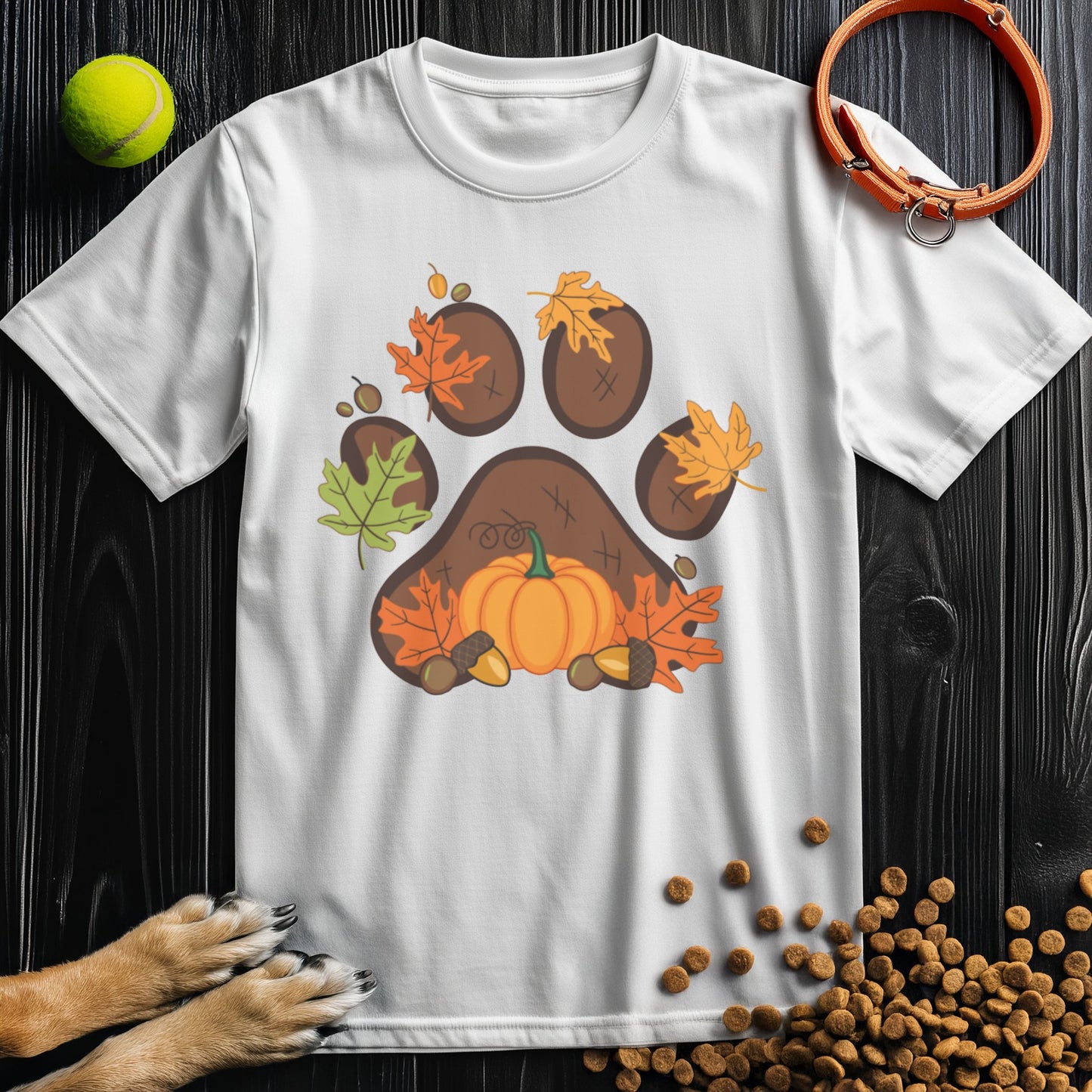 Harvest Paw Prints T-Shirt