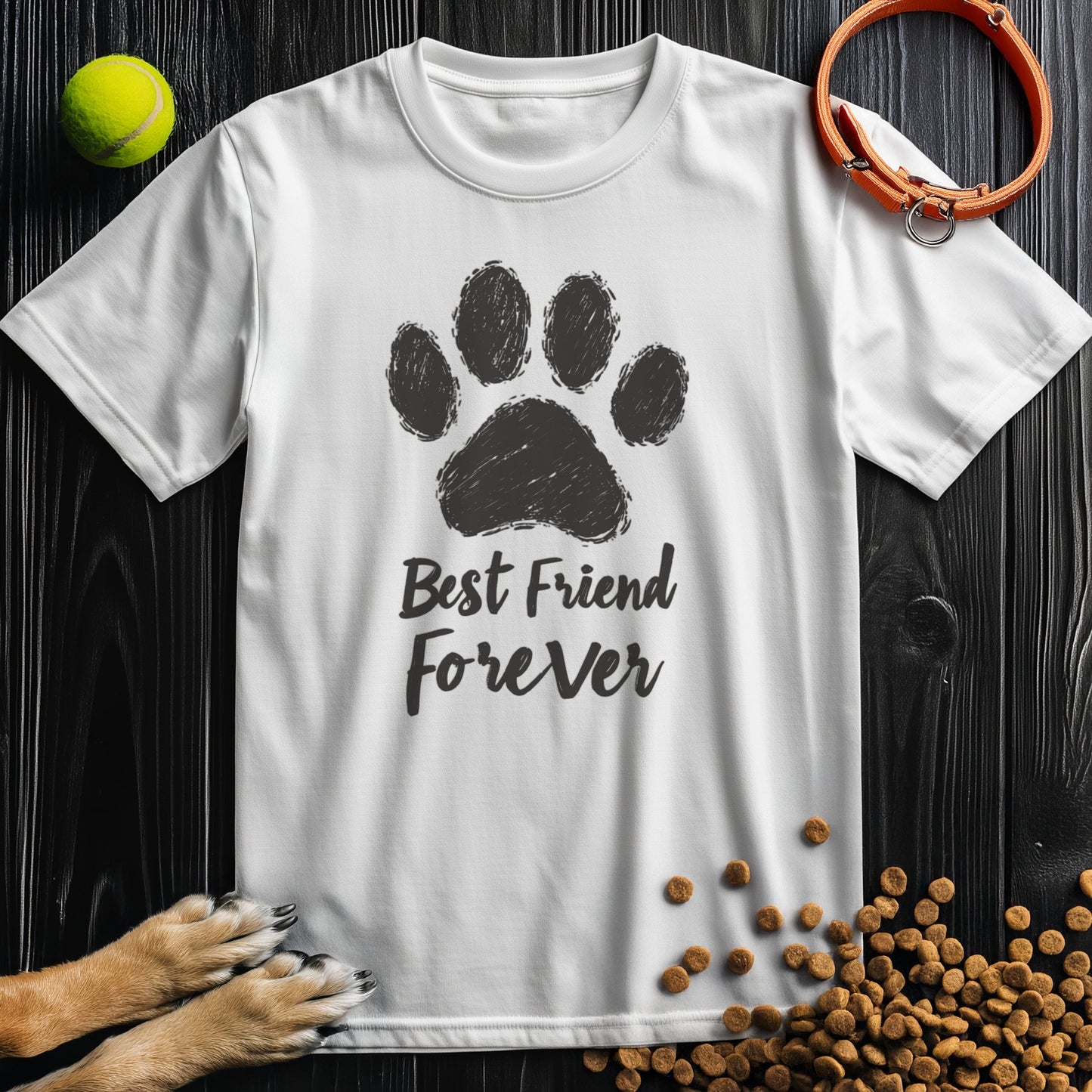 Best Friend Forever Black T-Shirt