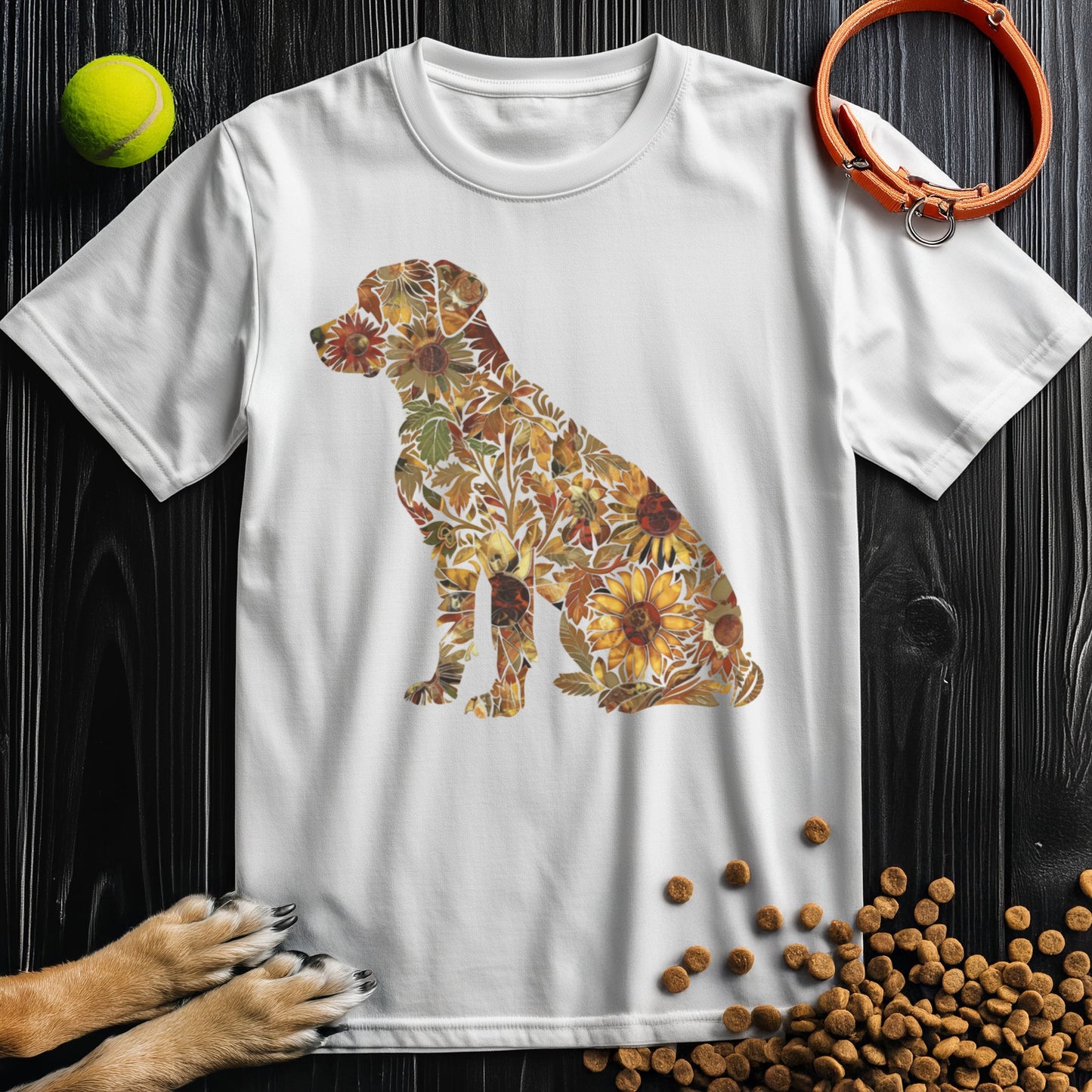 Sunflower Dog T-Shirt