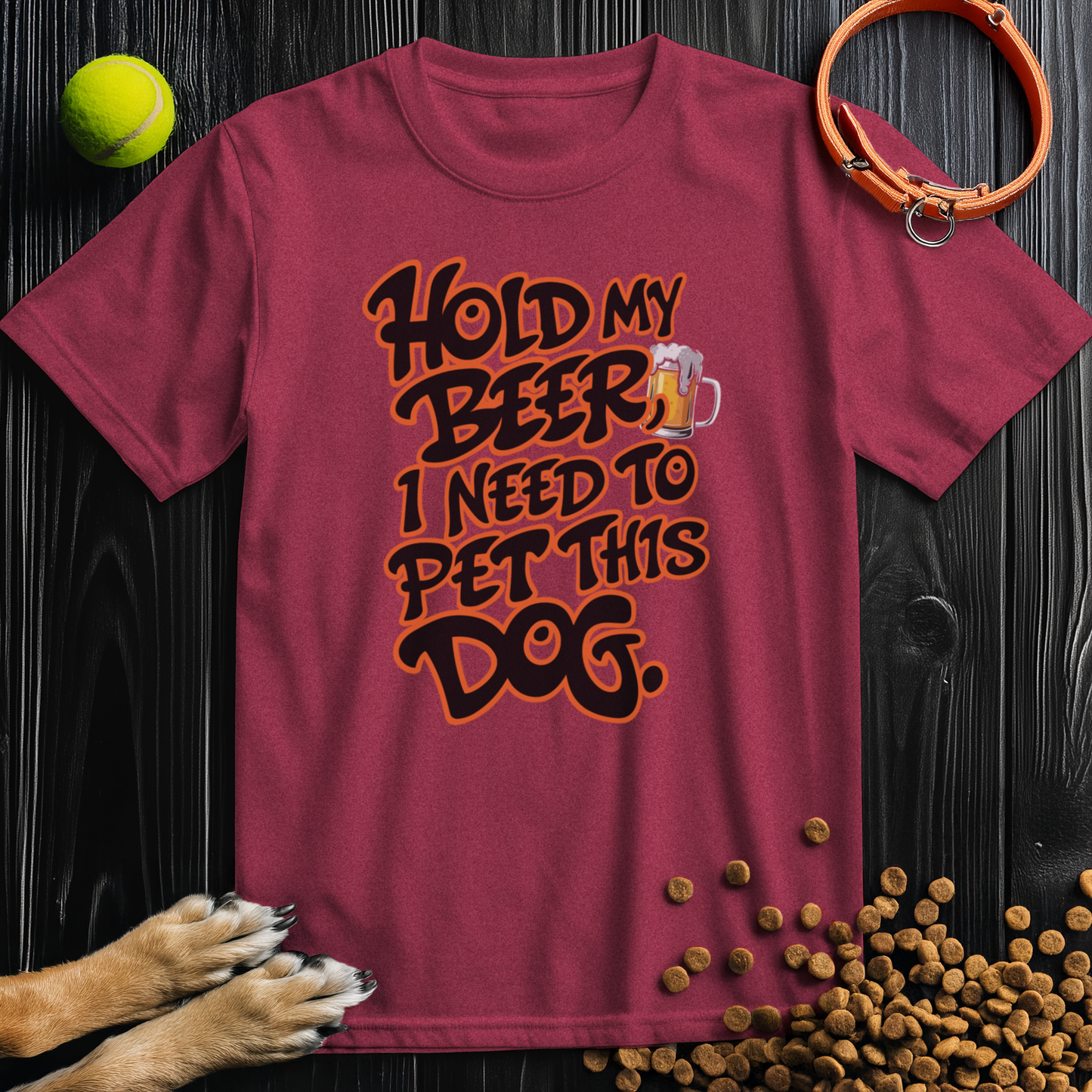 Hold My Beer, I Need To Pet This Dog T-Shirt