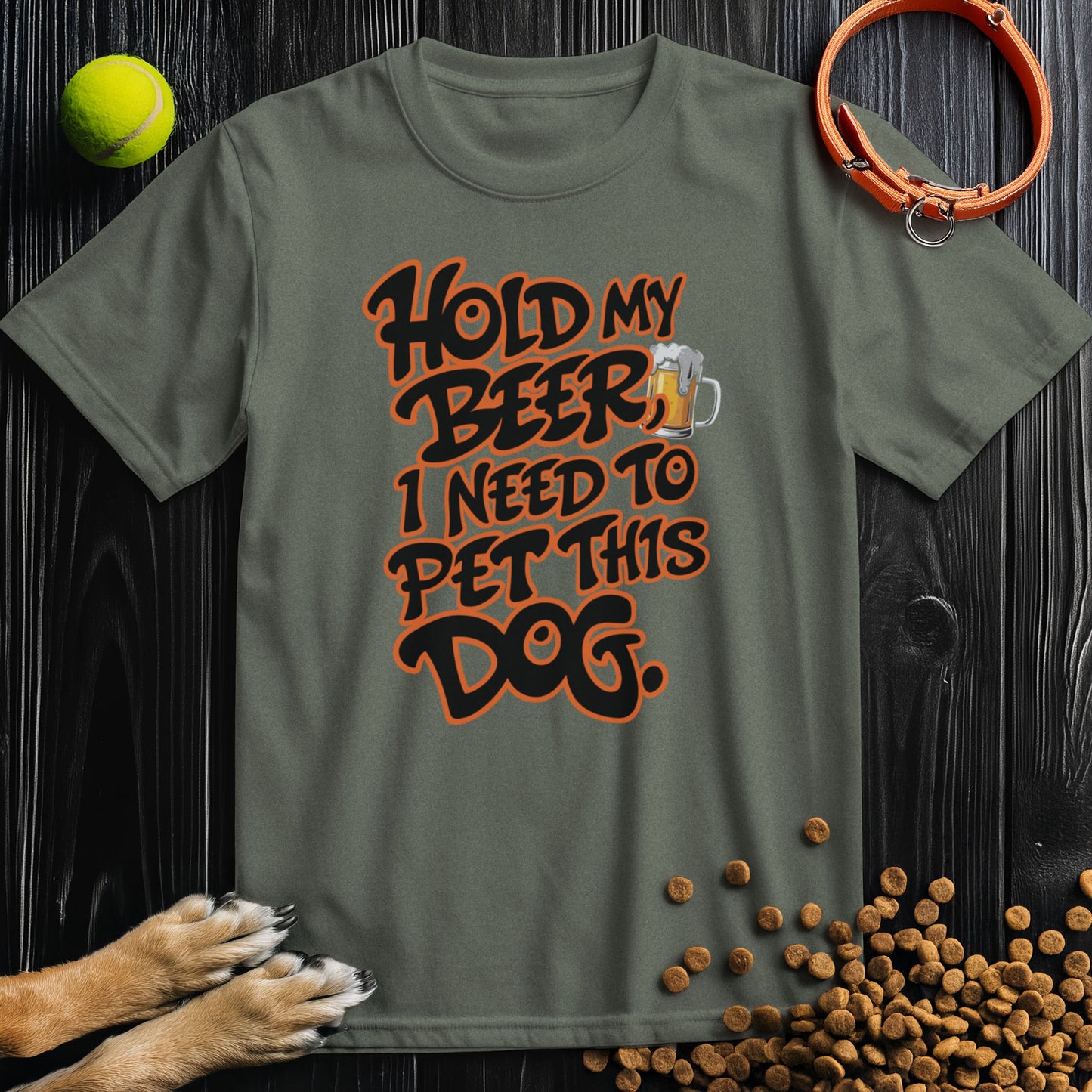 Hold My Beer, I Need To Pet This Dog T-Shirt