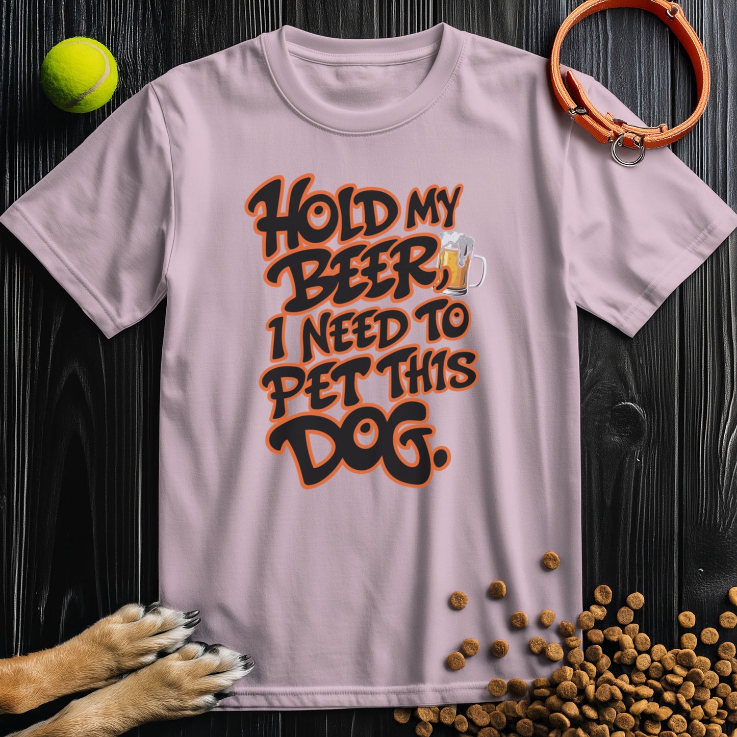 Hold My Beer, I Need To Pet This Dog T-Shirt
