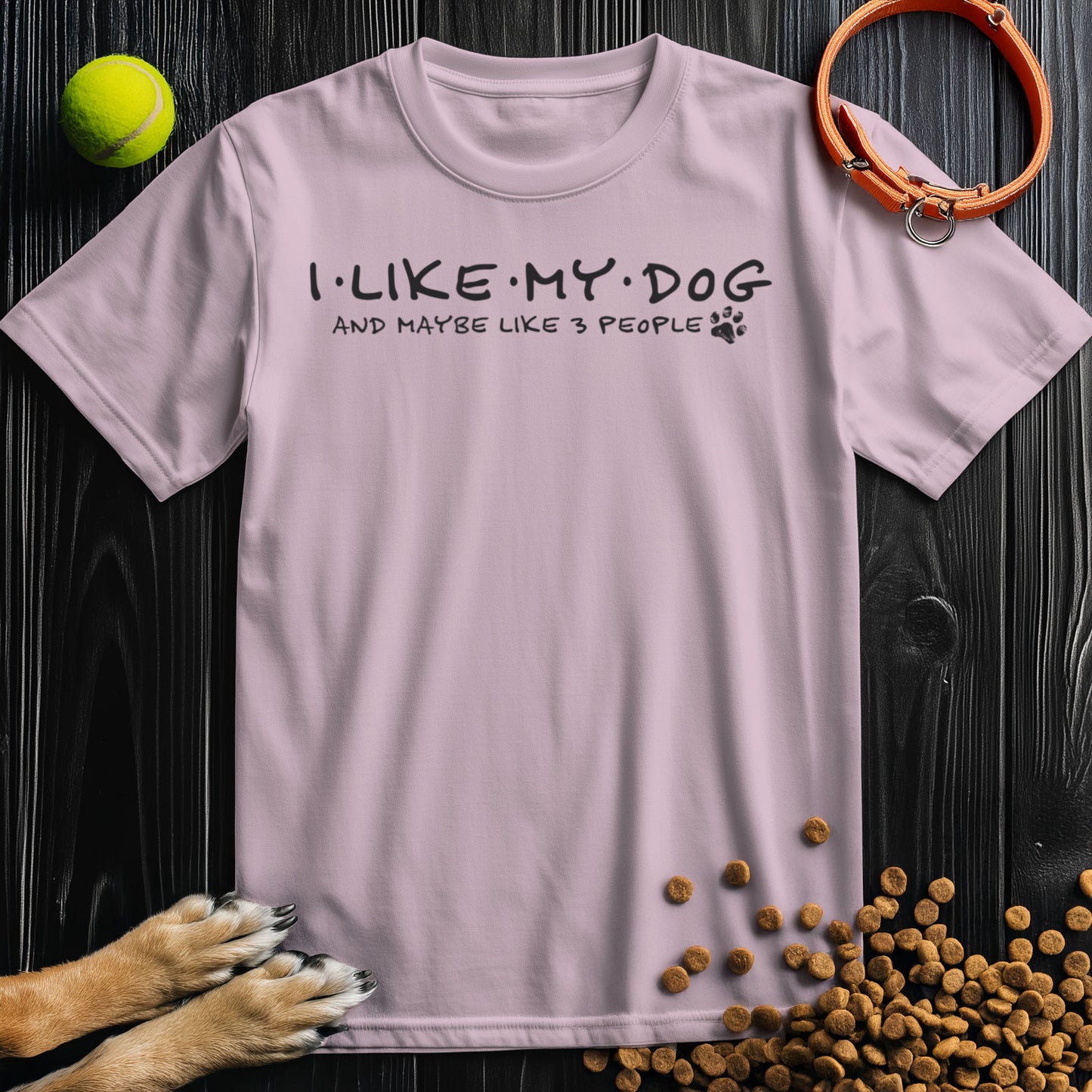 I Like My Dog And Maybe Like 3 People T-Shirt