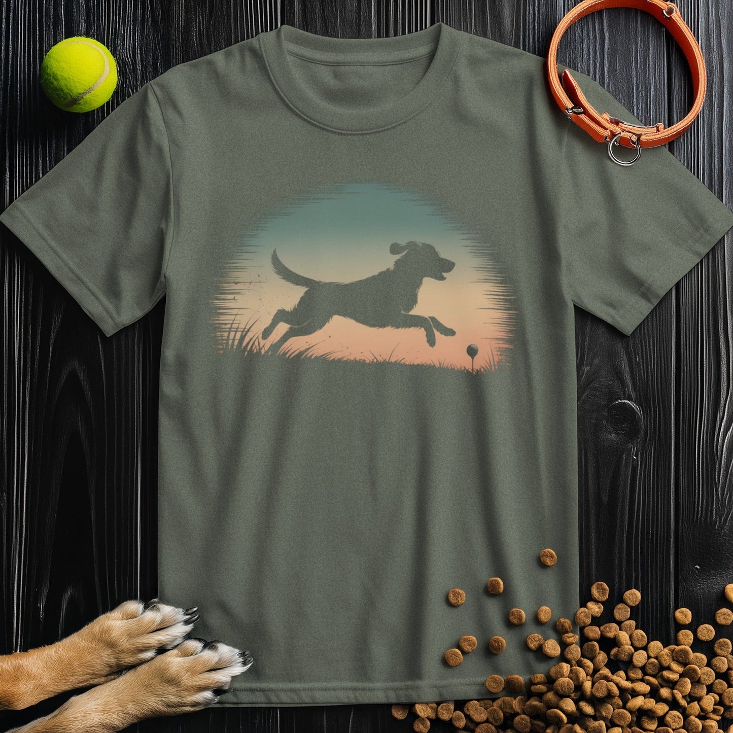 Golden Hour Golf Hound T-Shirt