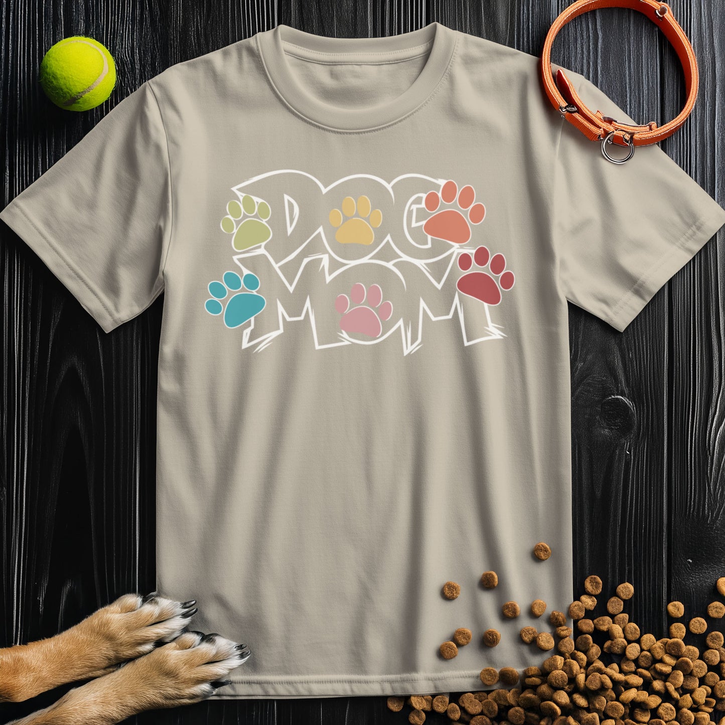 Dog Mom Paws T-Shirt